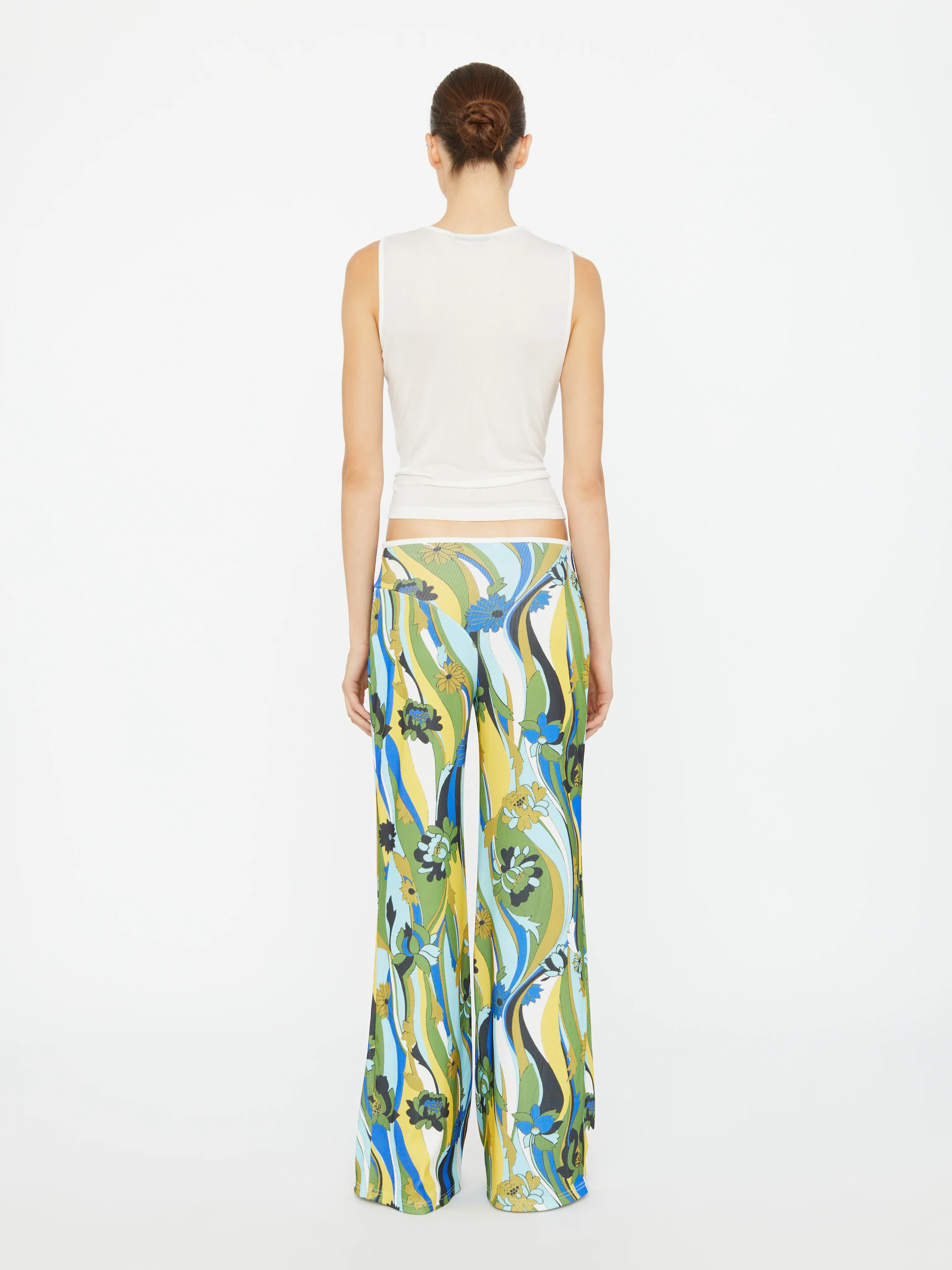 Acidic Floral Rib Pant - Image 4