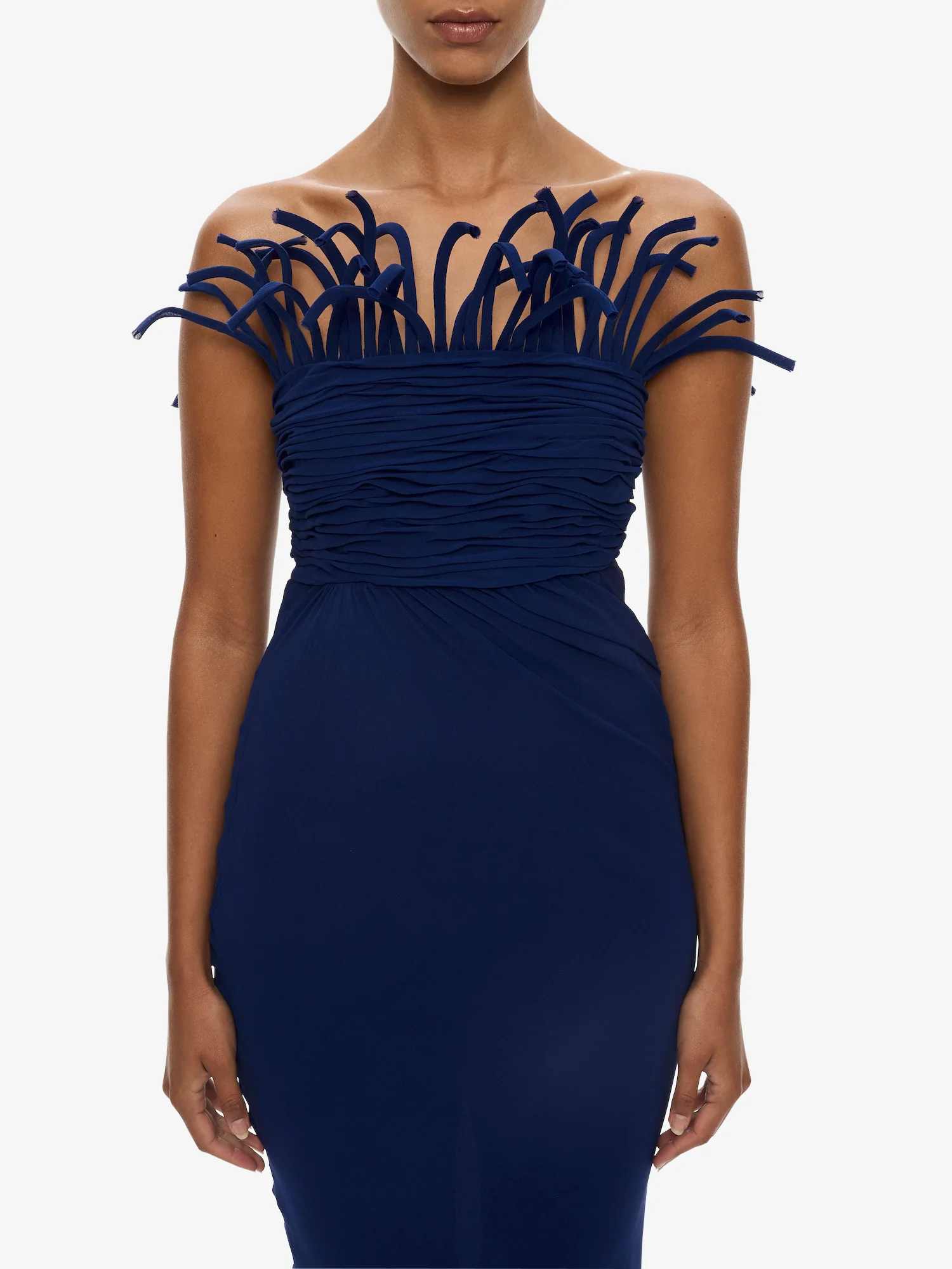 Aira Corded Silk Dress - Image 3