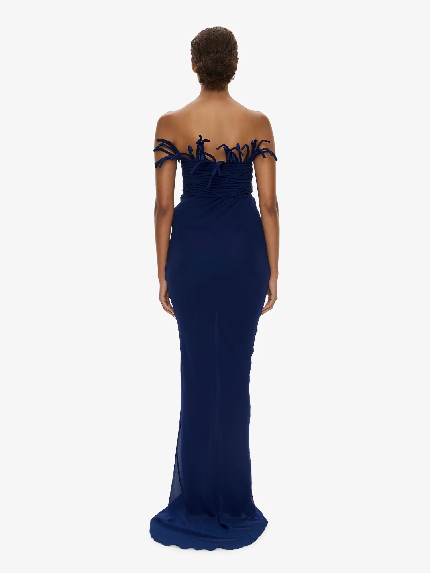 Aira Corded Silk Dress - Image 4