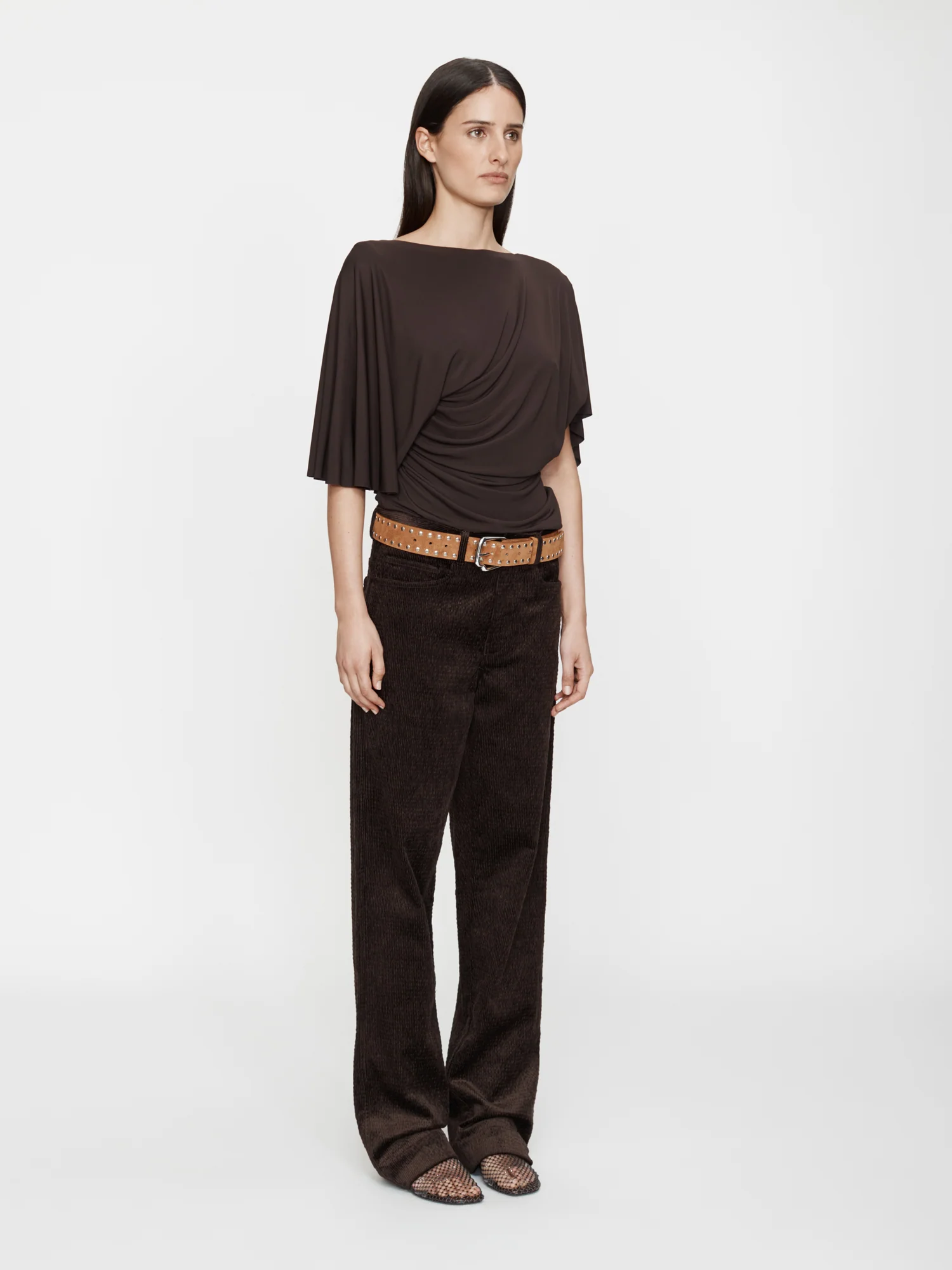 Ava Sateen Corduroy Jean - Image 4