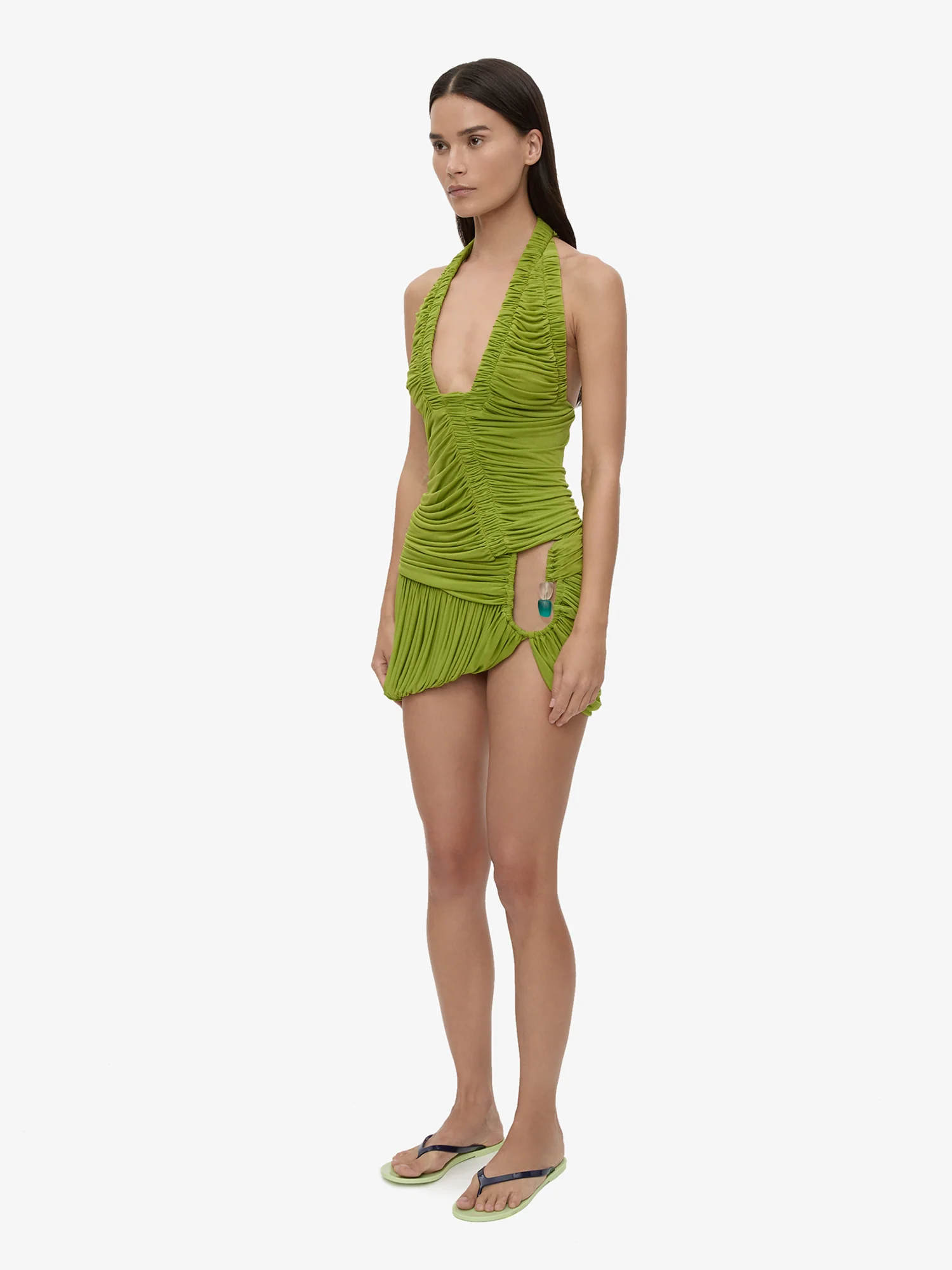 Beach Glass Bubble Mini Dress - Image 2
