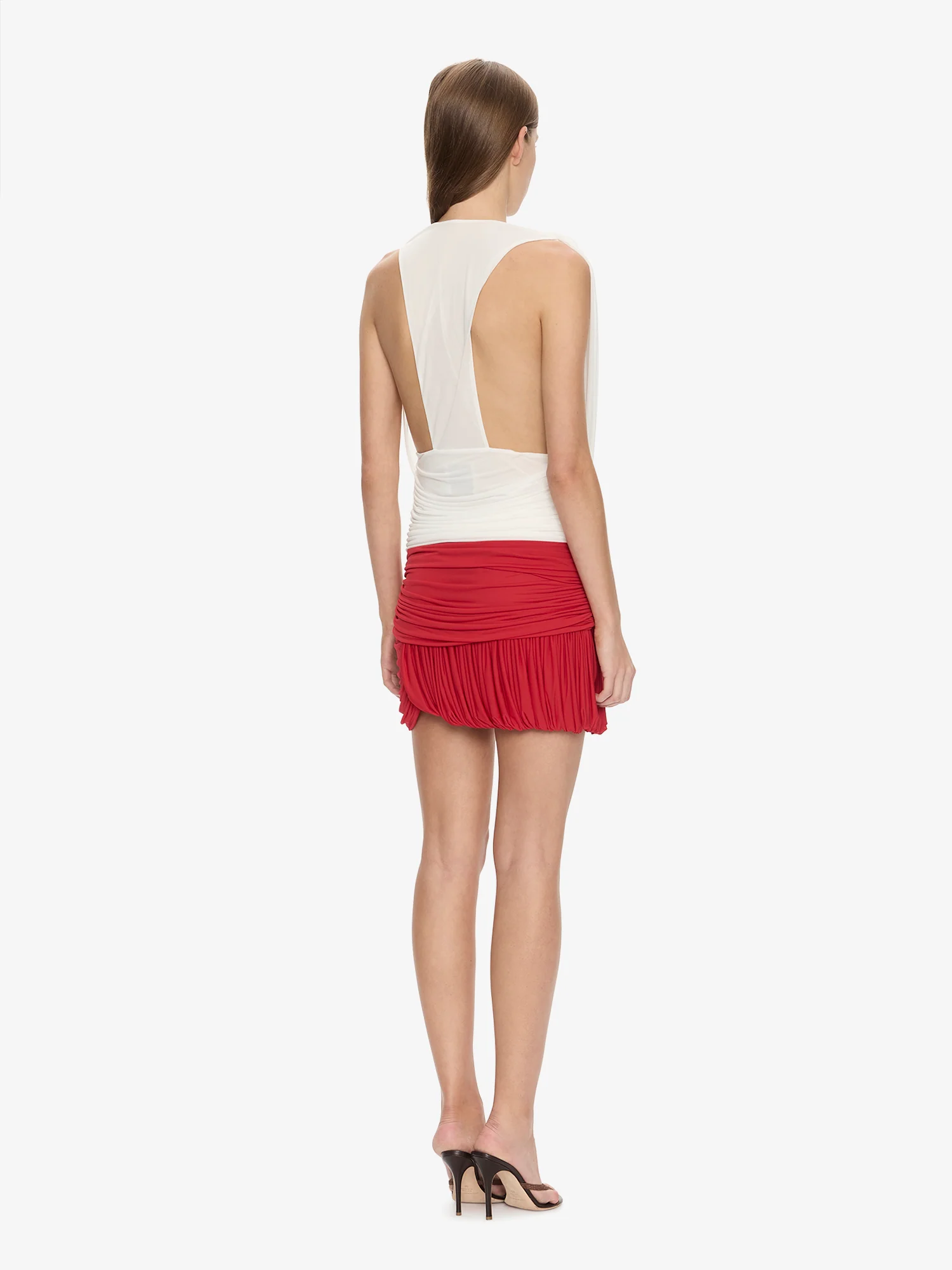 Beach Glass Bubble Mini Skirt - Image 4
