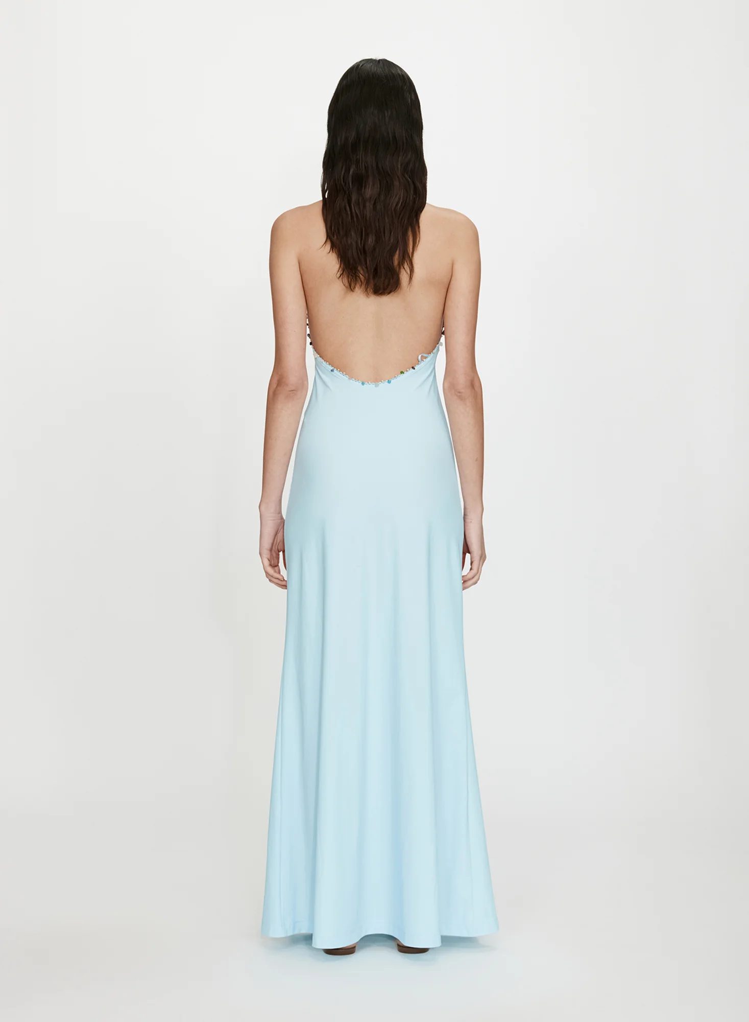 Beach Quartz Halter Lycra Dress - Image 4
