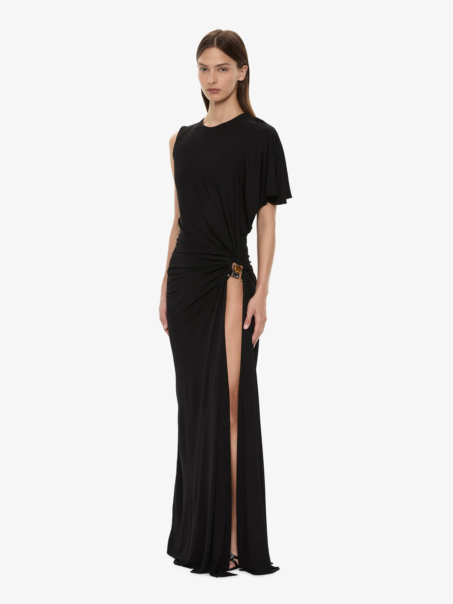 Bezel Quartz Draped Tank Dress - Image 2