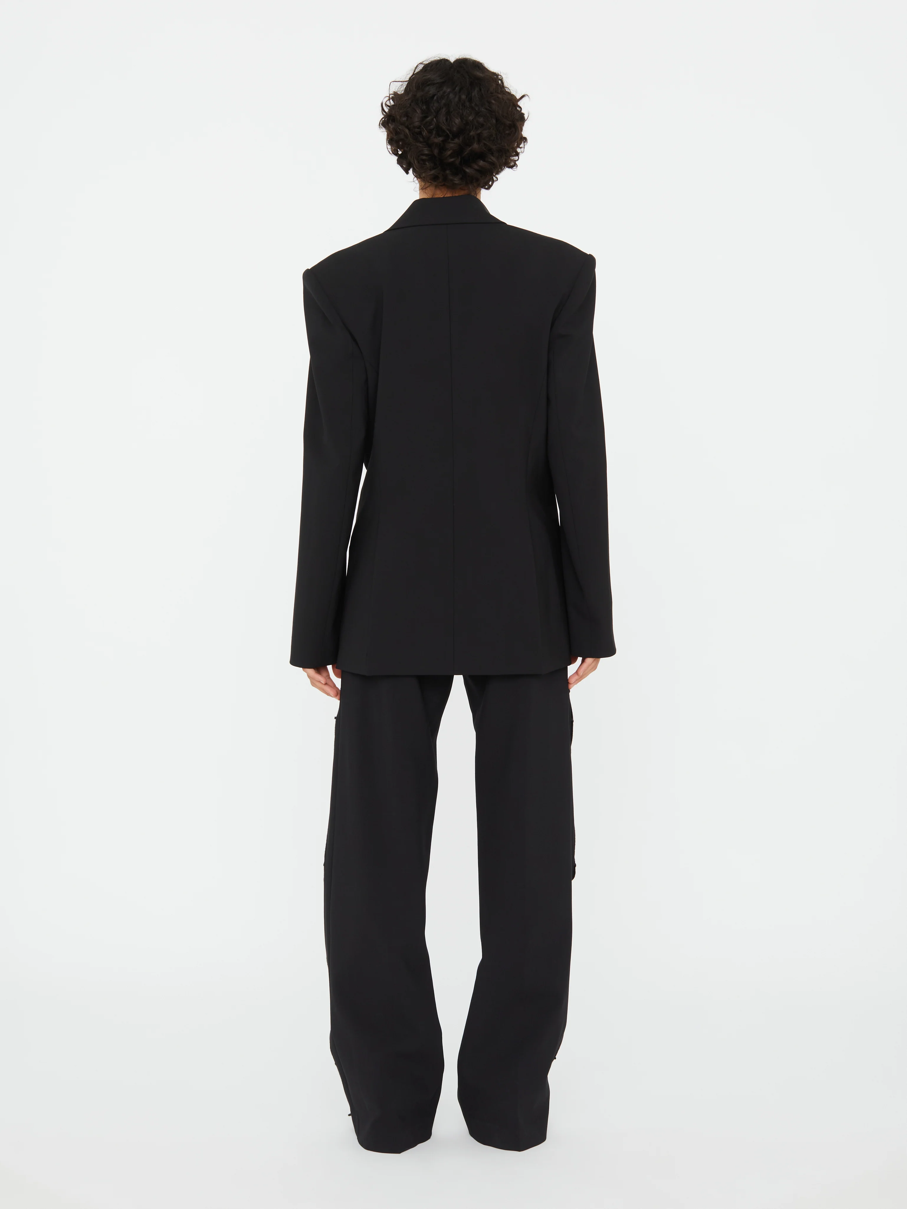 Bitten Wool Blazer - Image 7