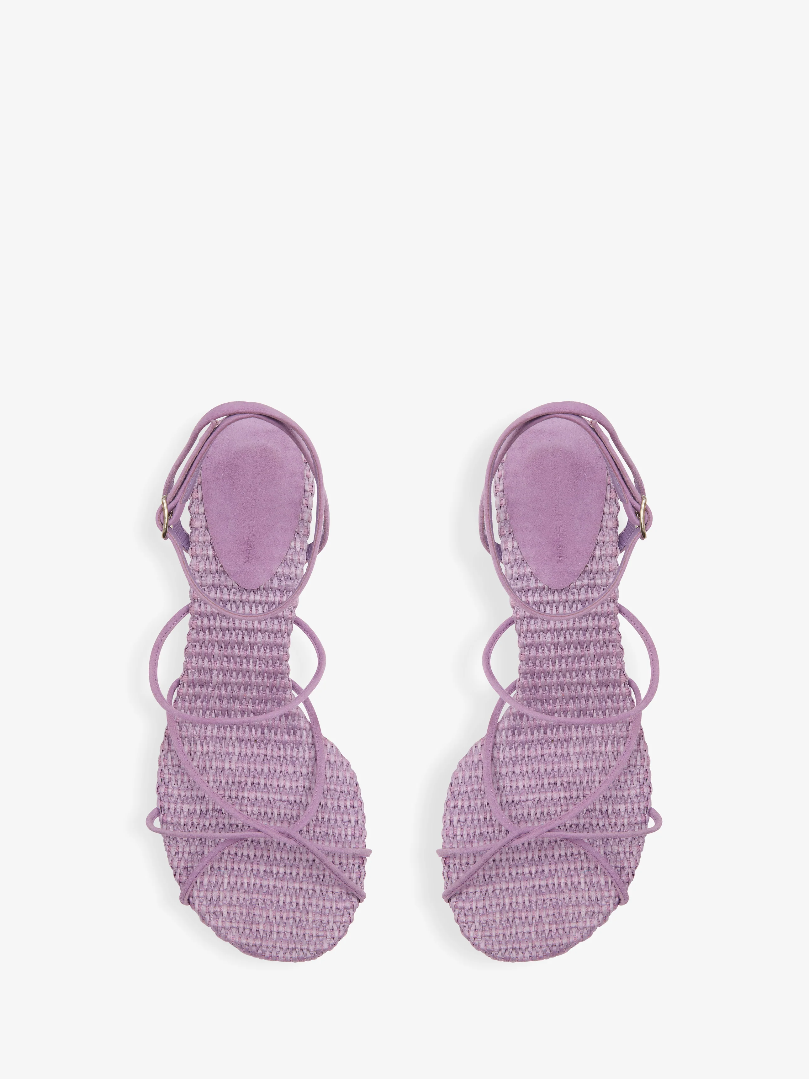 Blaze Raffia Suede Heel - Image 2