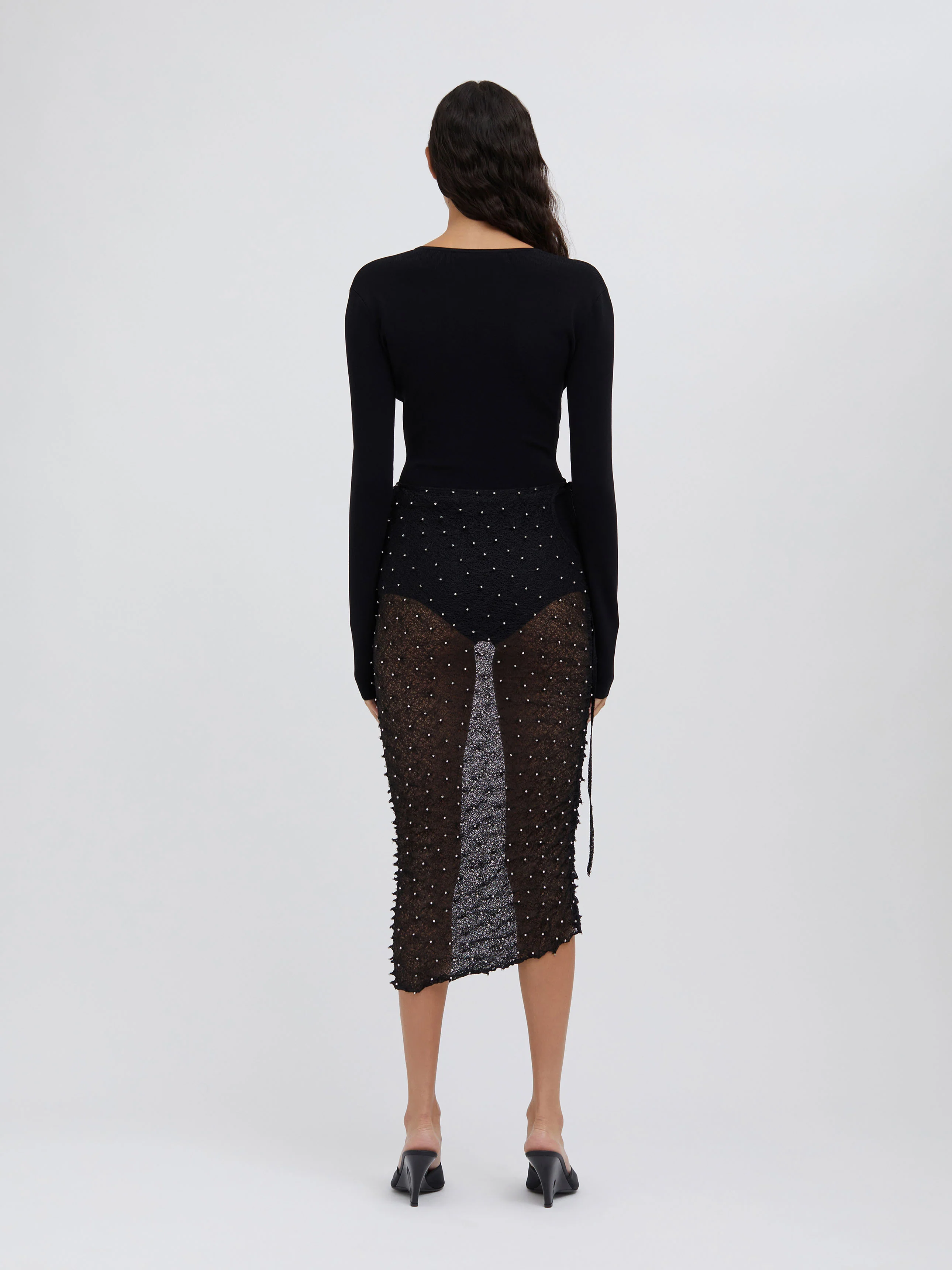 Bracket Knit Bodysuit - Image 5