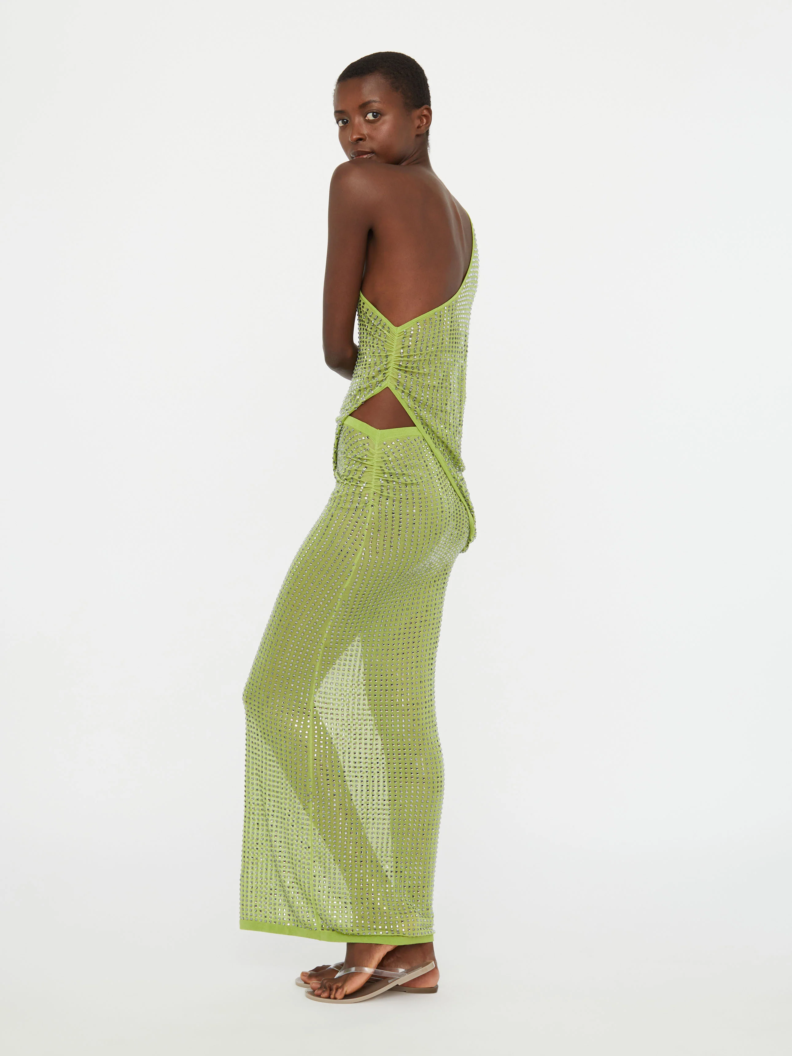 Cirrus Cutaway Shoulder Dress - Image 5