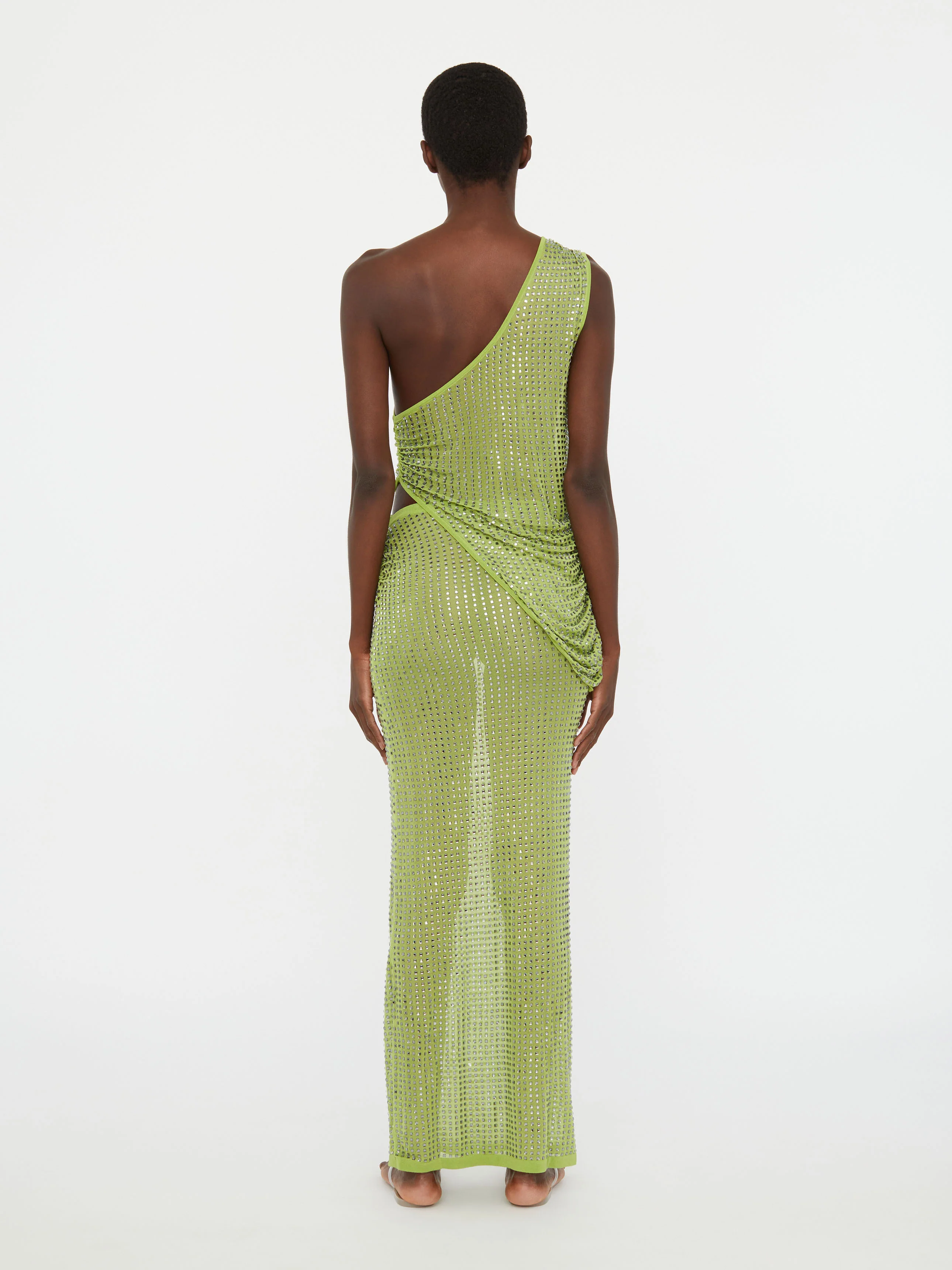 Cirrus Cutaway Shoulder Dress - Image 6
