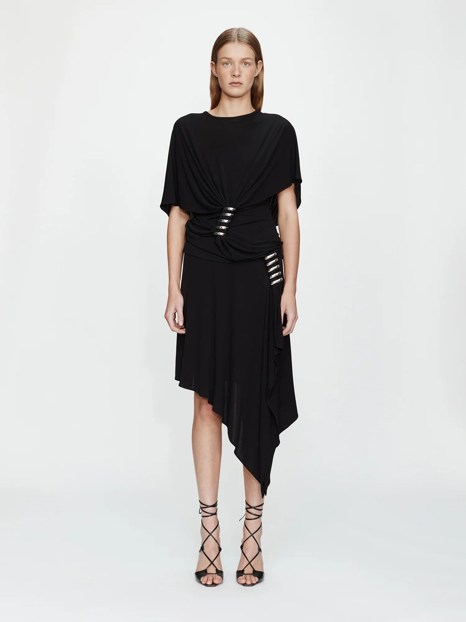 Coiled Jersey Skirt