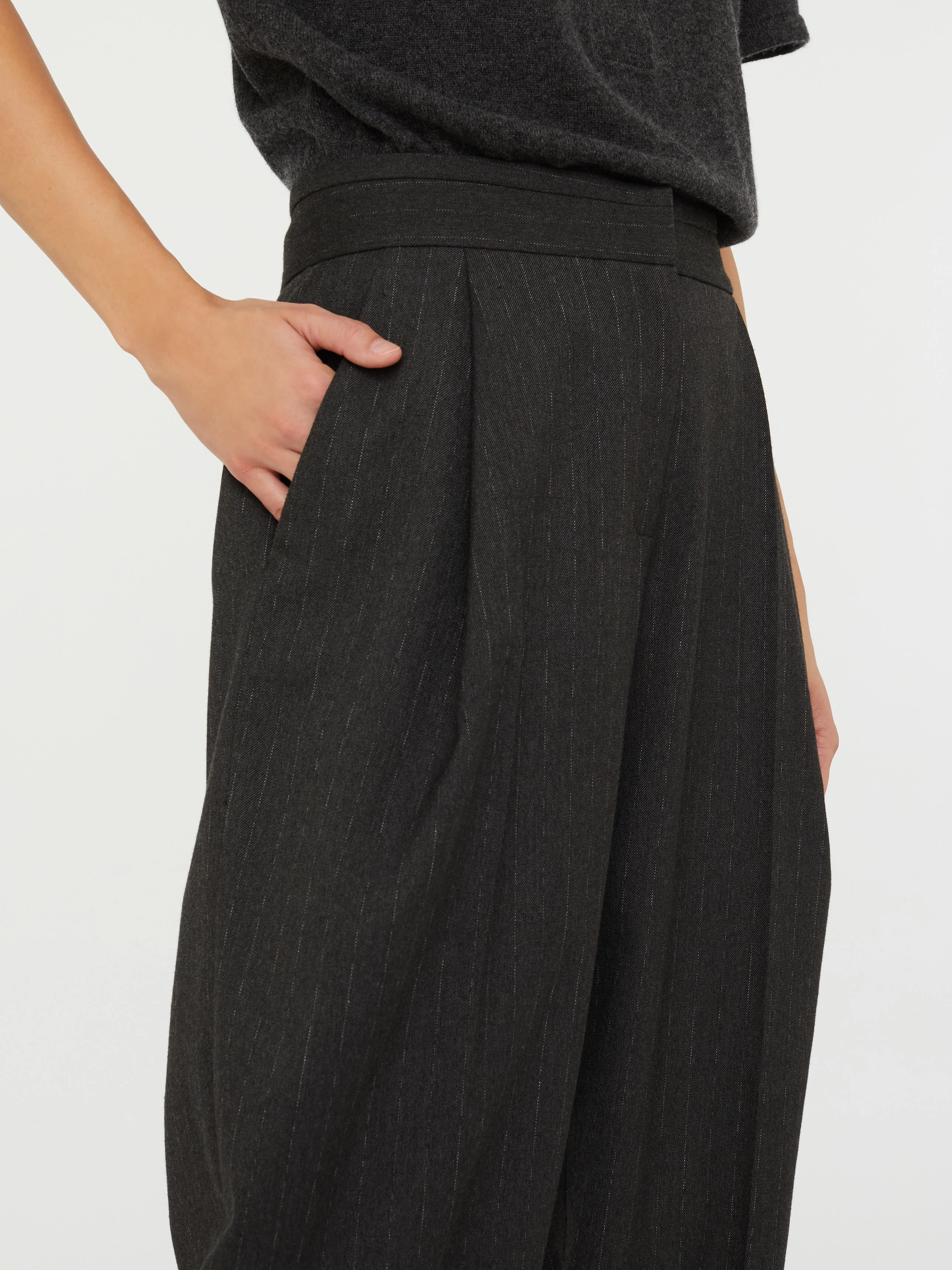 Cuffed Tailored Trouser - Image 4