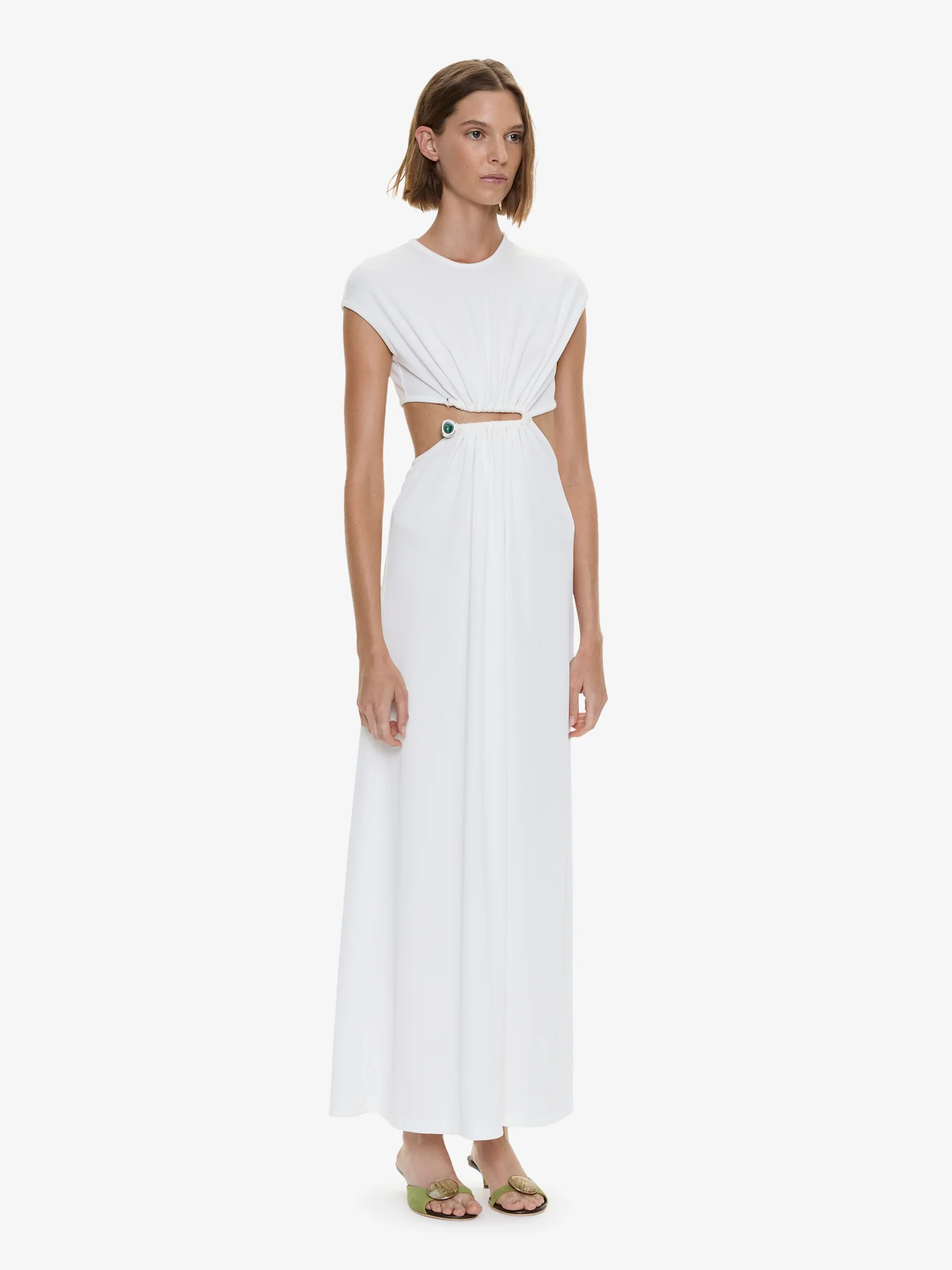 Droplet Crystal Clasp Tank Dress - Image 2
