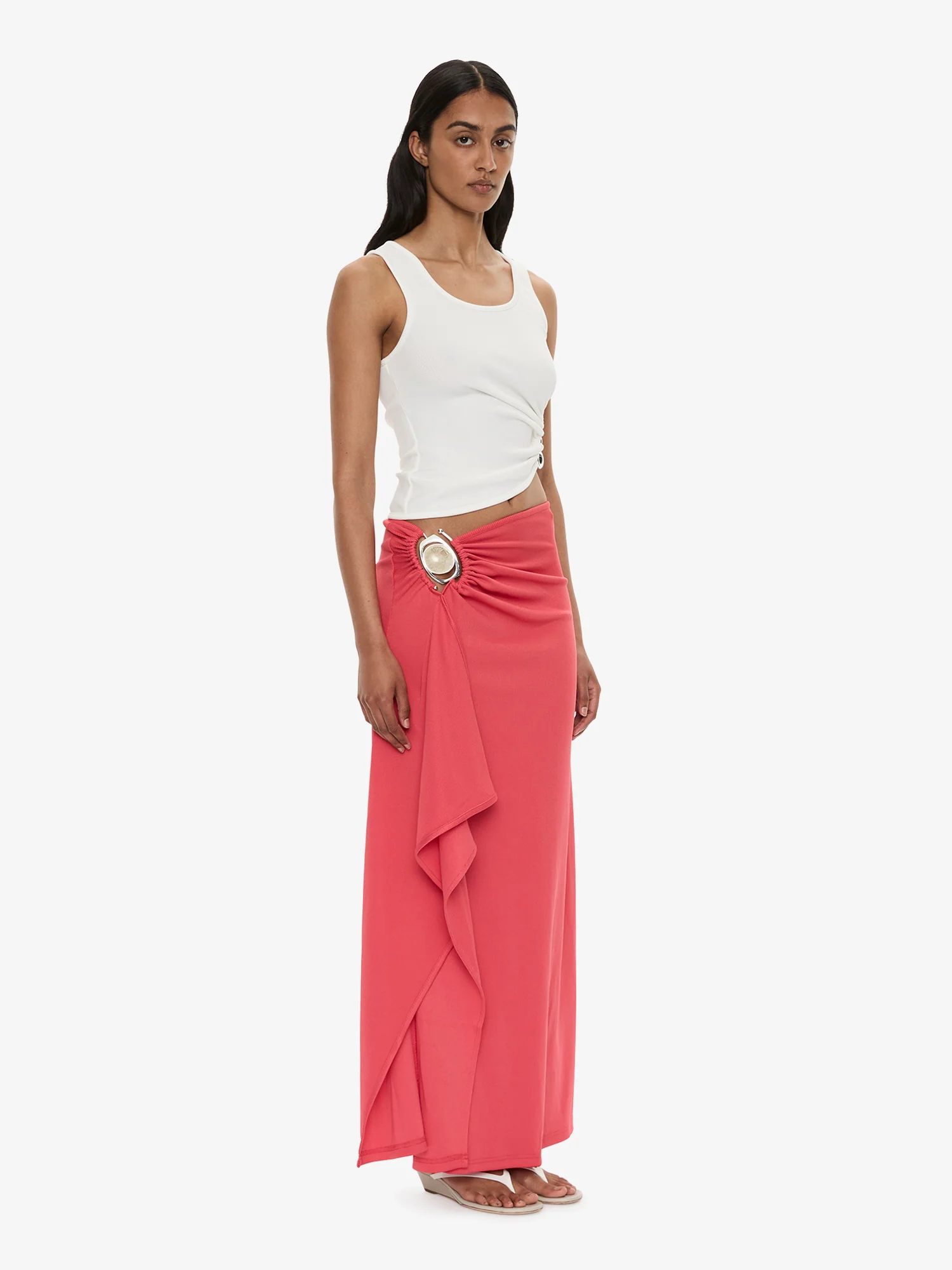 Droplet Crystal Ruched Tank - Image 4