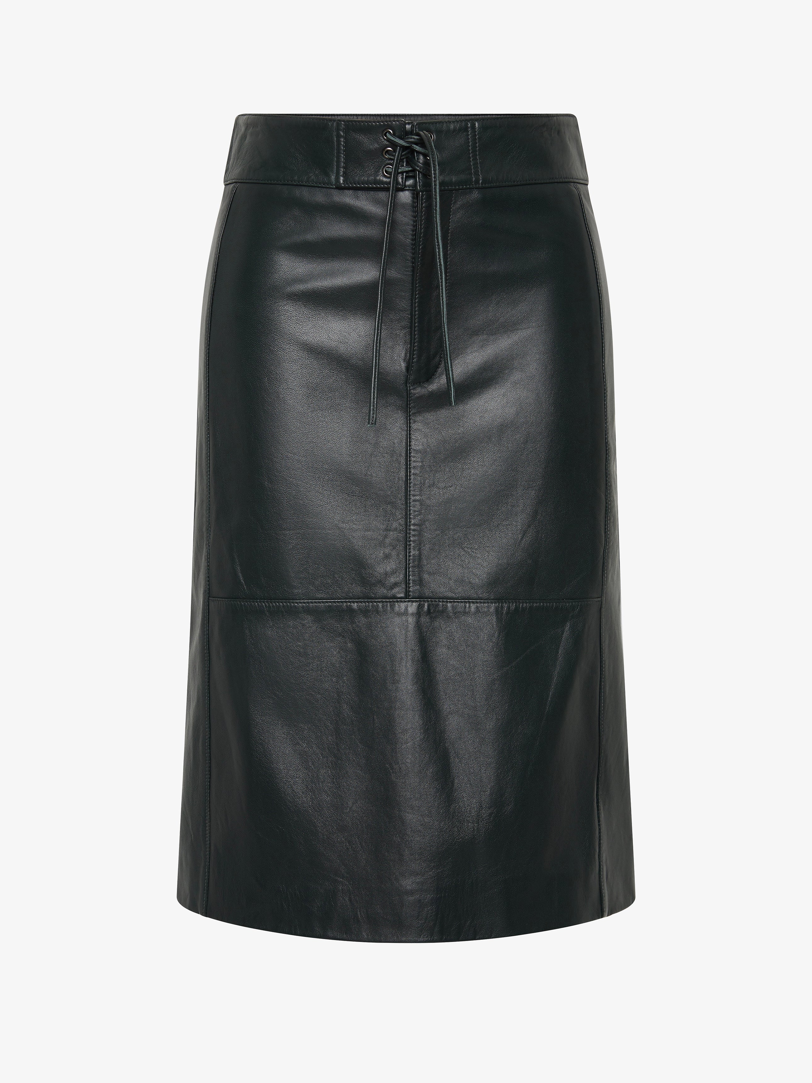 Eddie Leather Skirt - Image 10