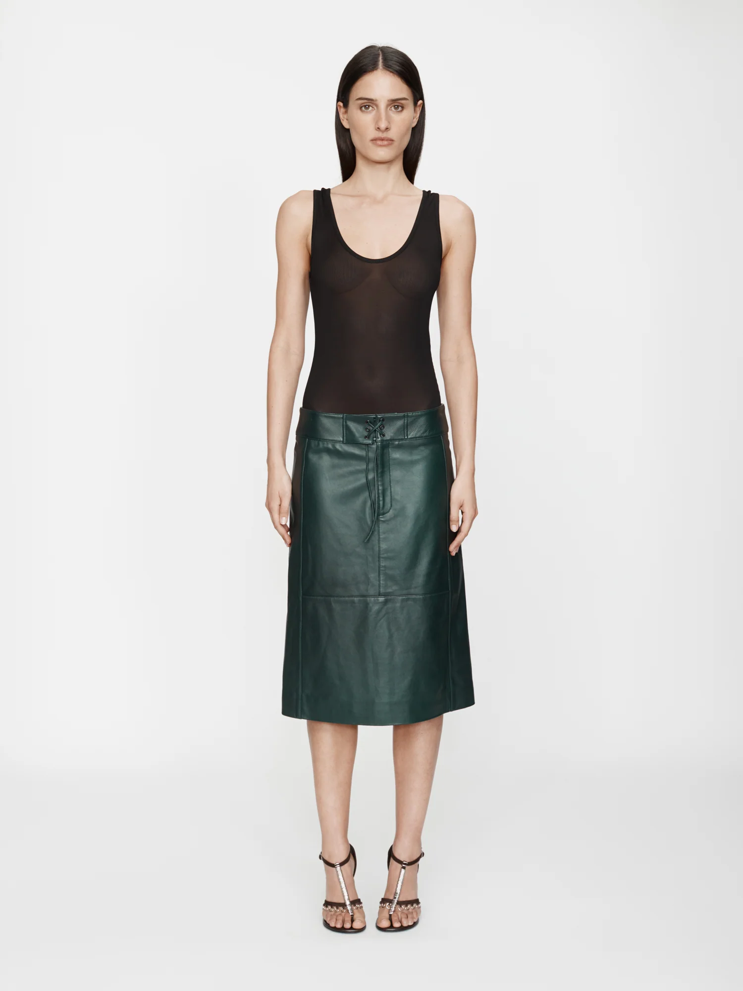 Eddie Leather Skirt - Image 8