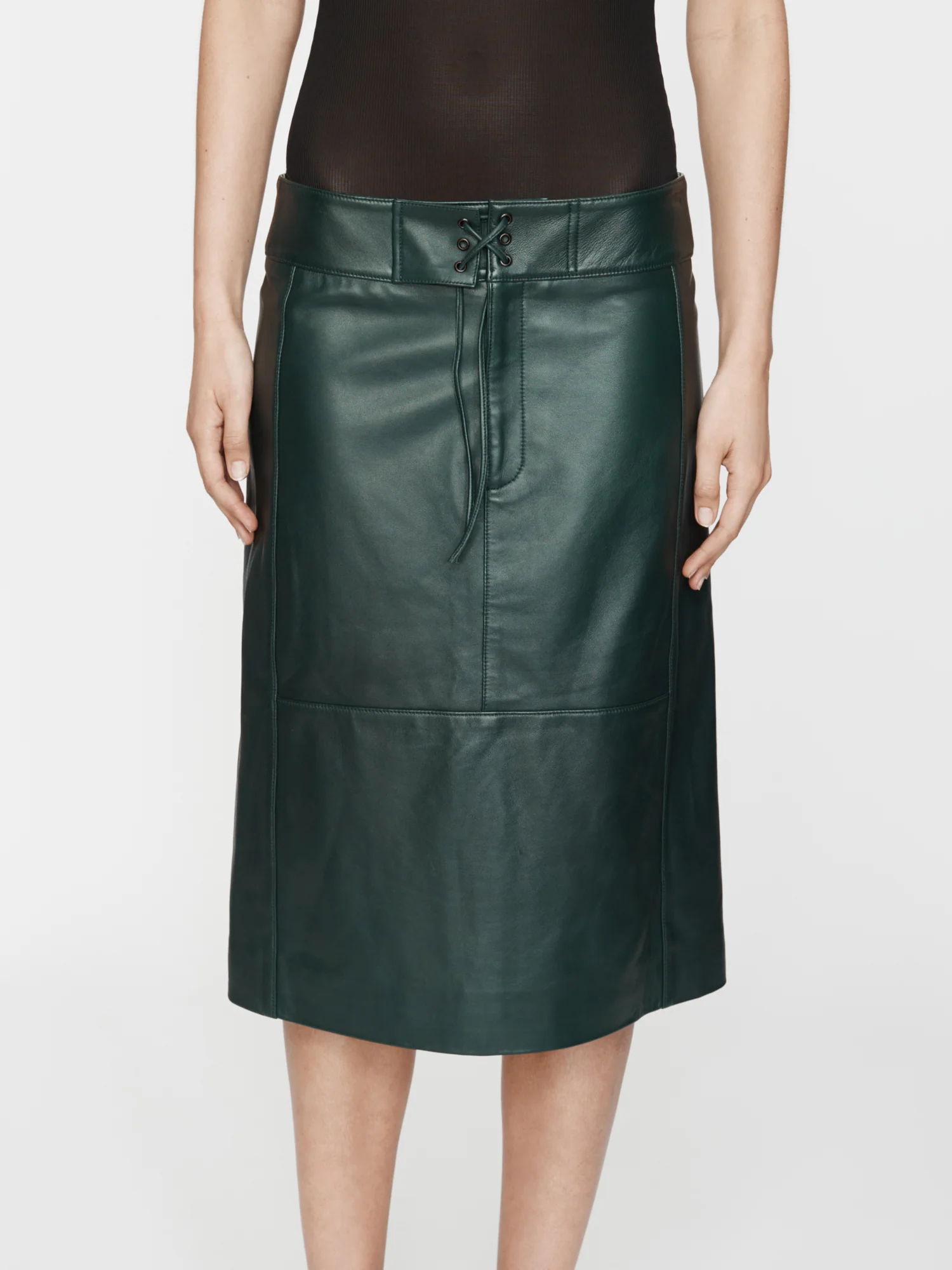Eddie Leather Skirt - Image 9