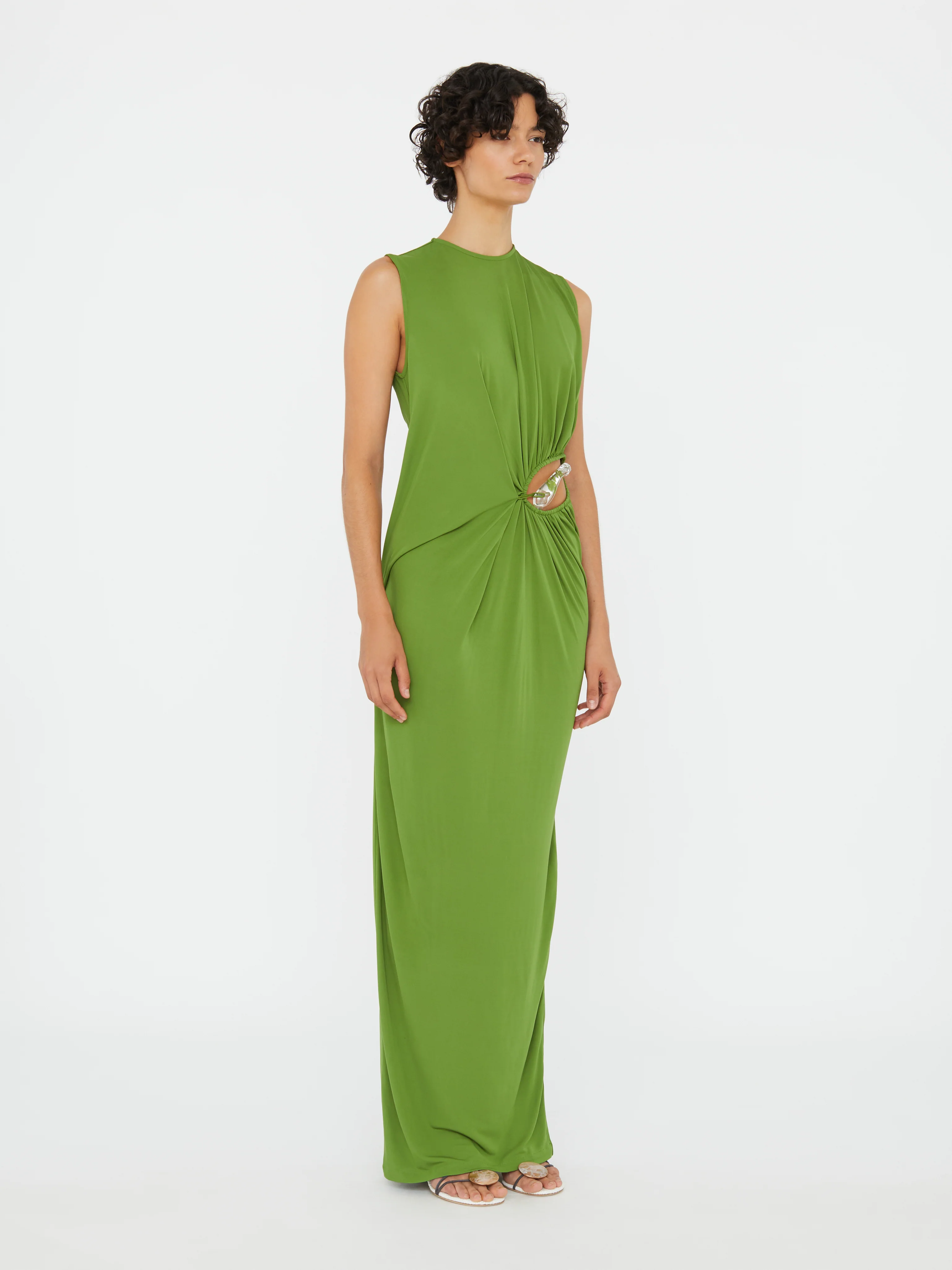 Encased Nature Suspended Jersey Tank Dress - Image 3