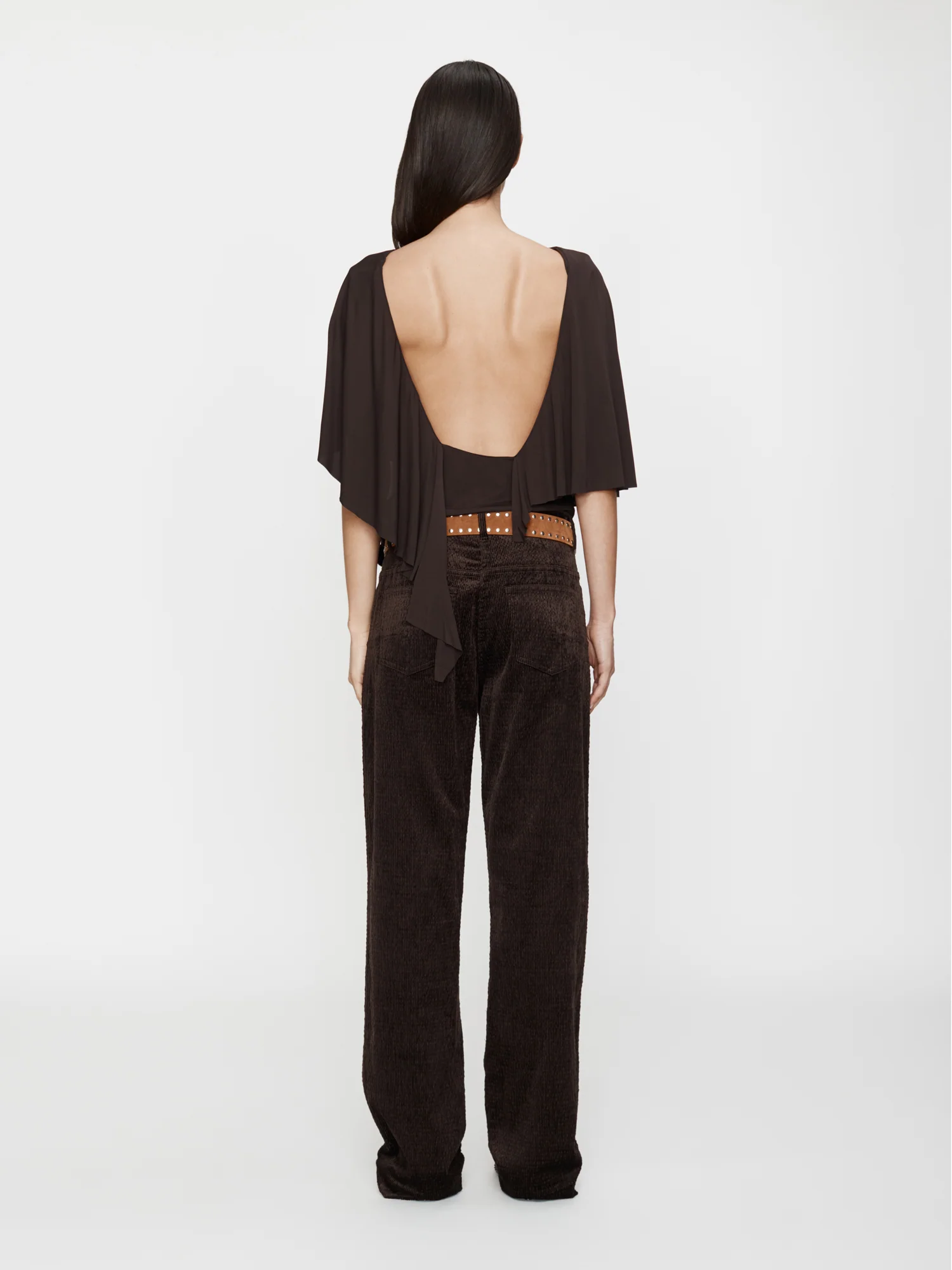 Fluted Jersey Top - Image 2