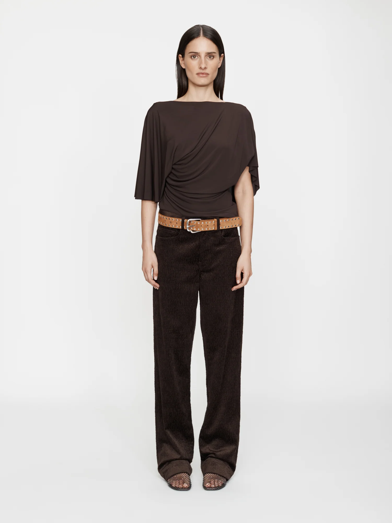 Fluted Jersey Top - Image 3