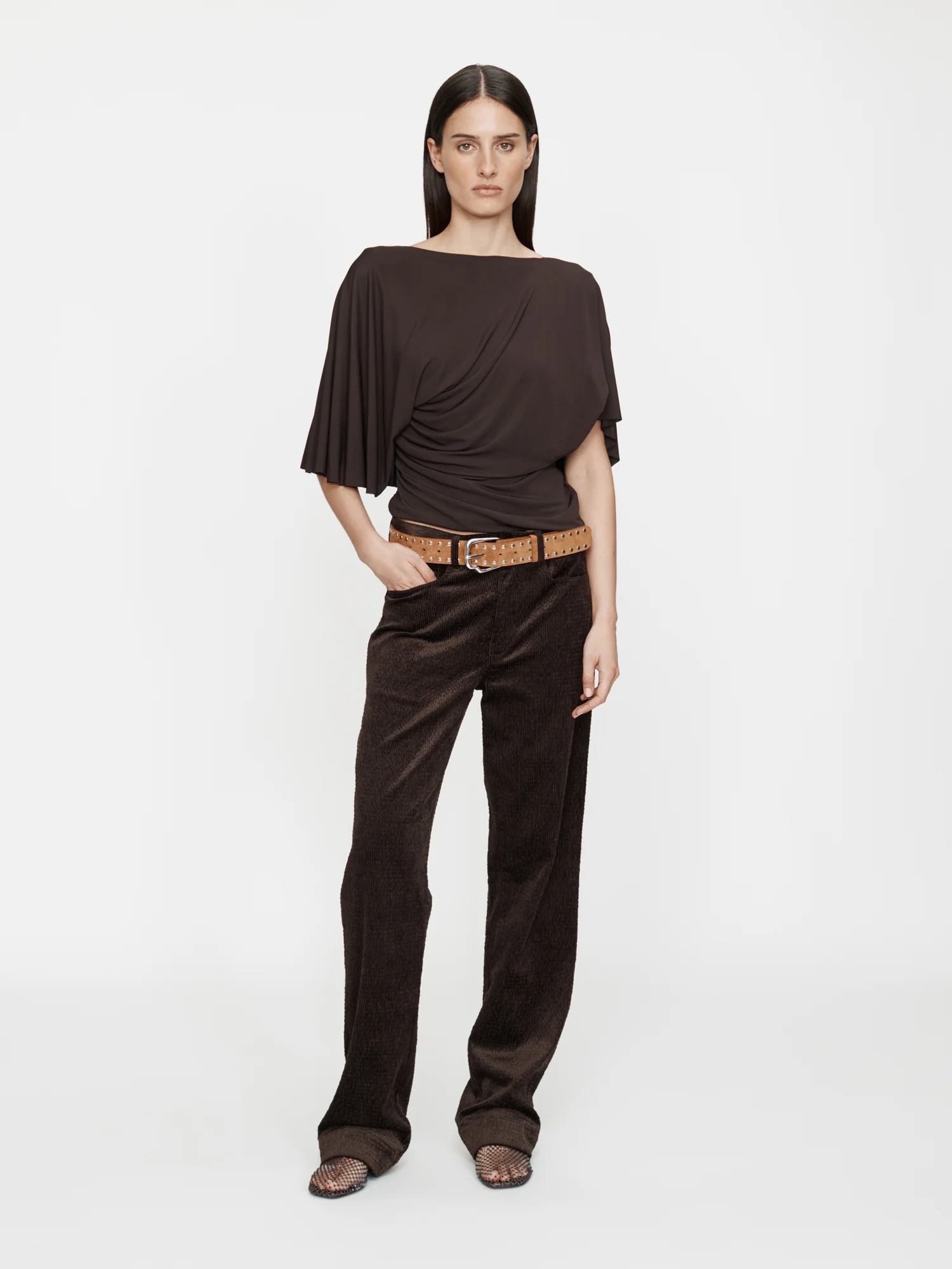 Fluted Jersey Top - Image 4