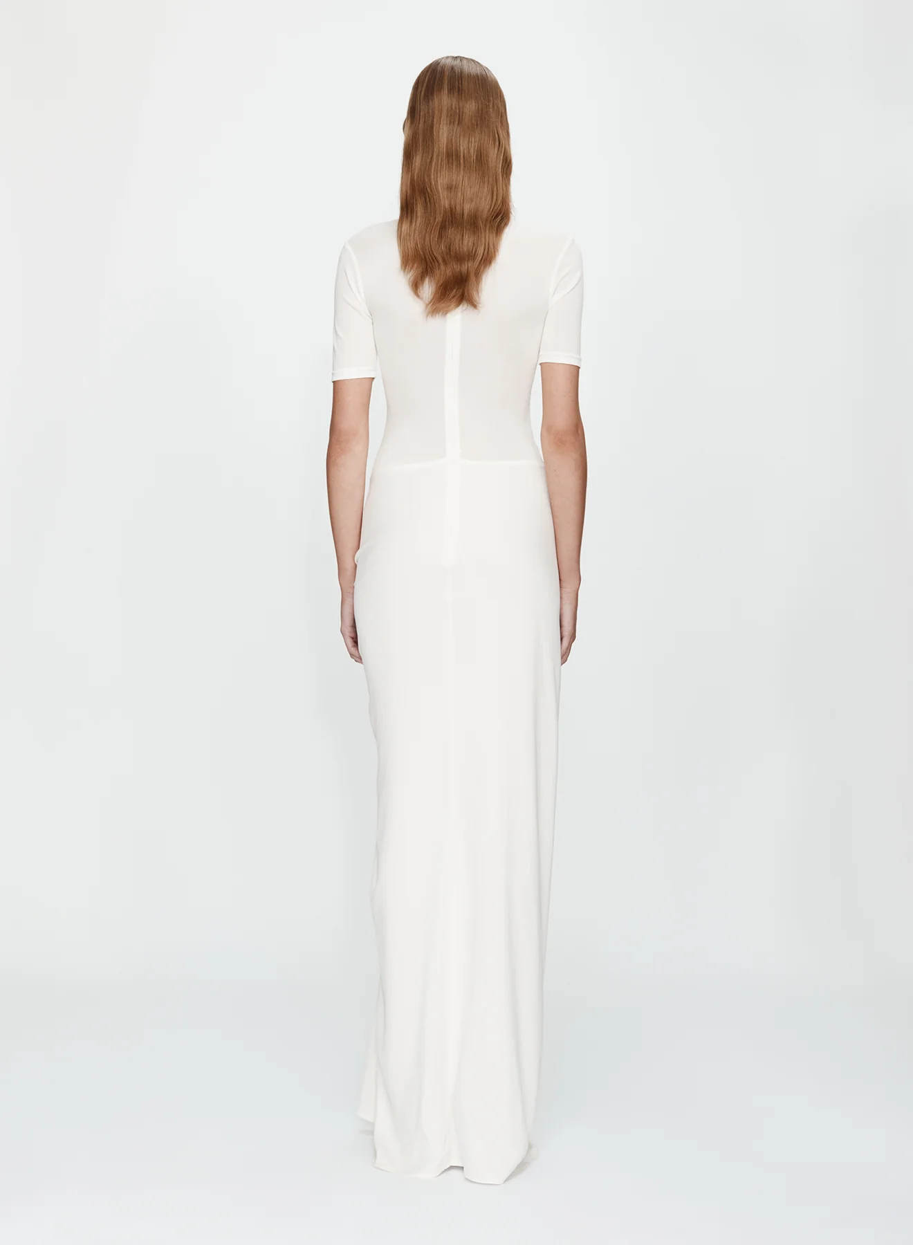 Fusion Ruched Tee Gown - Image 3