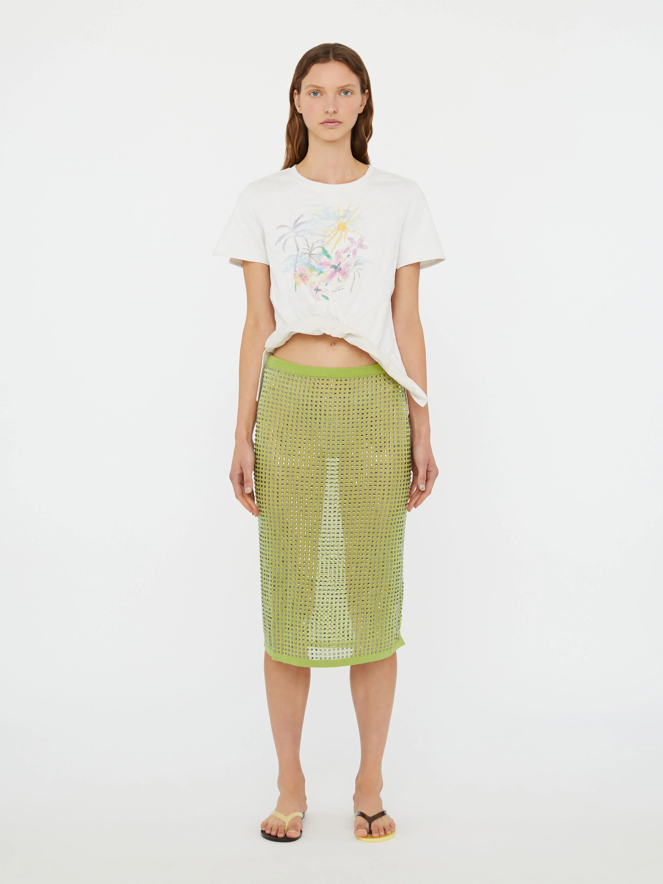 Hibiscus Crushed Tee - Image 2
