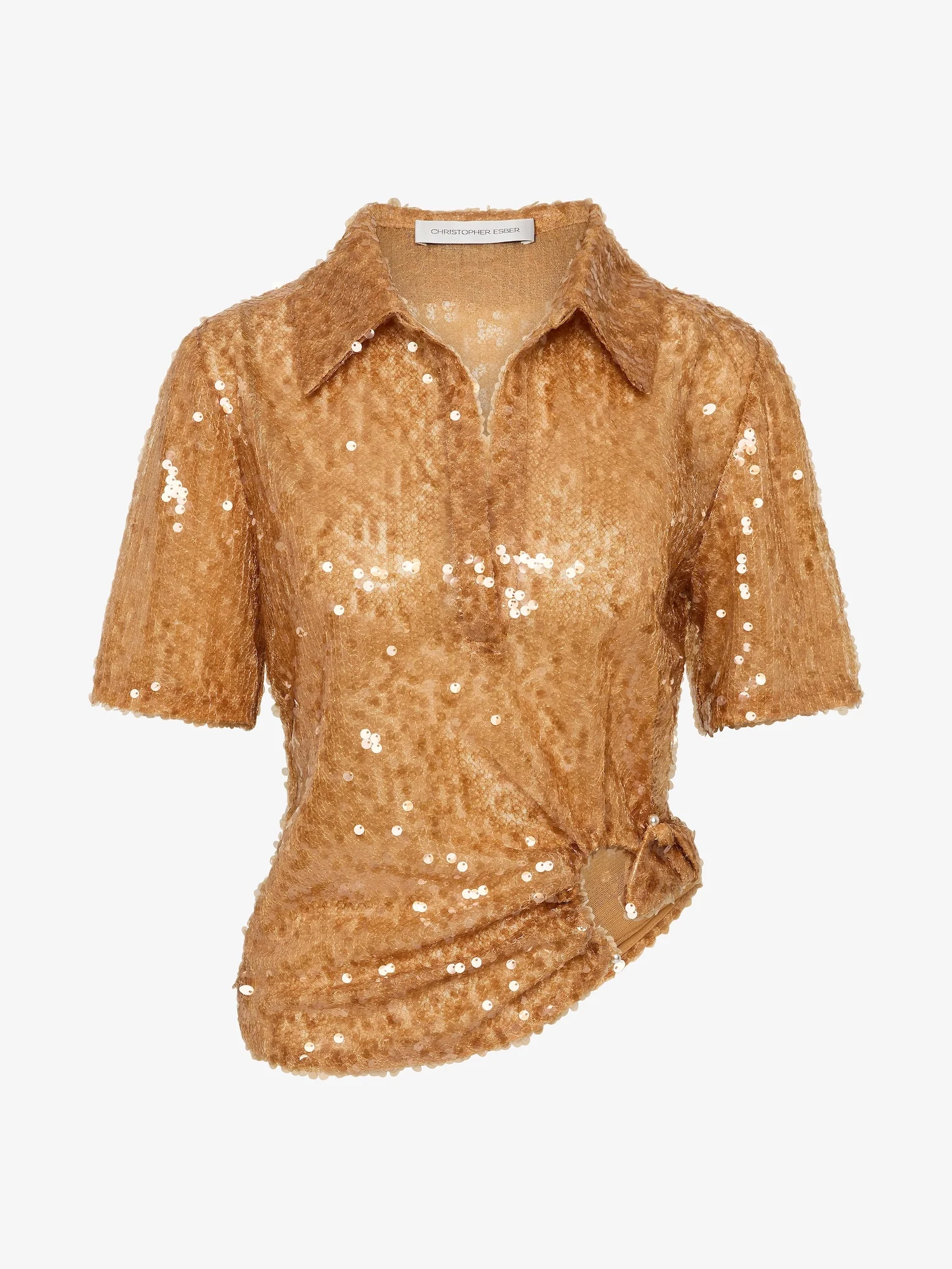 Illuminate Sequin Polo - Image 7