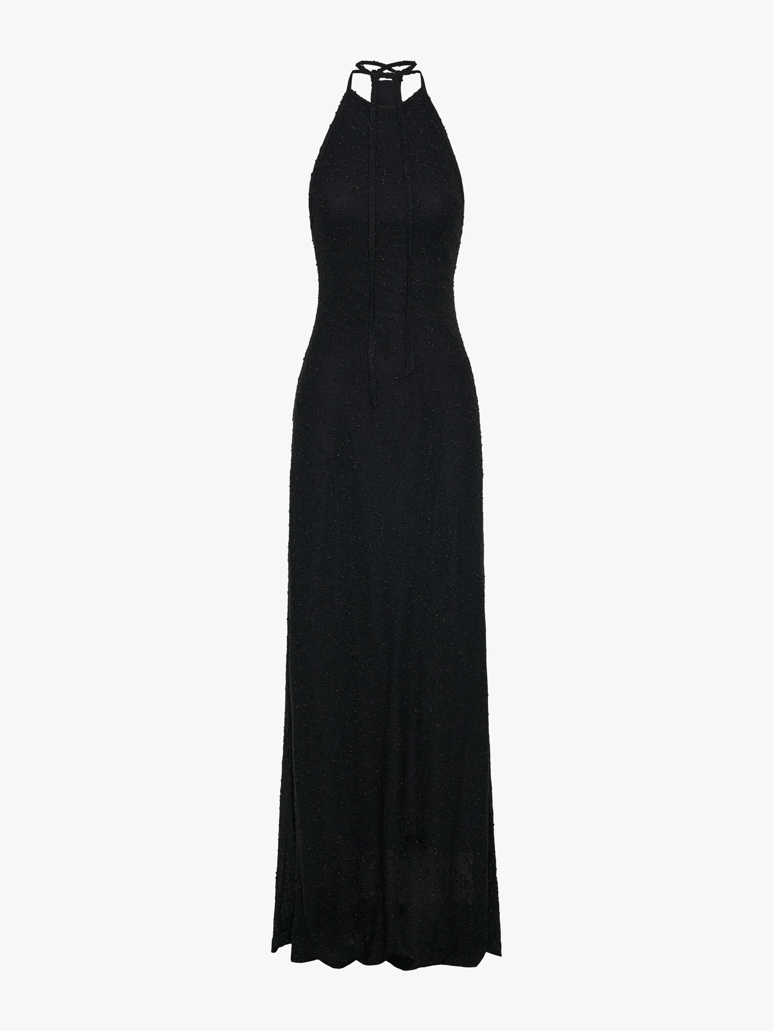 Imber Metallic Halter Dress - Image 6