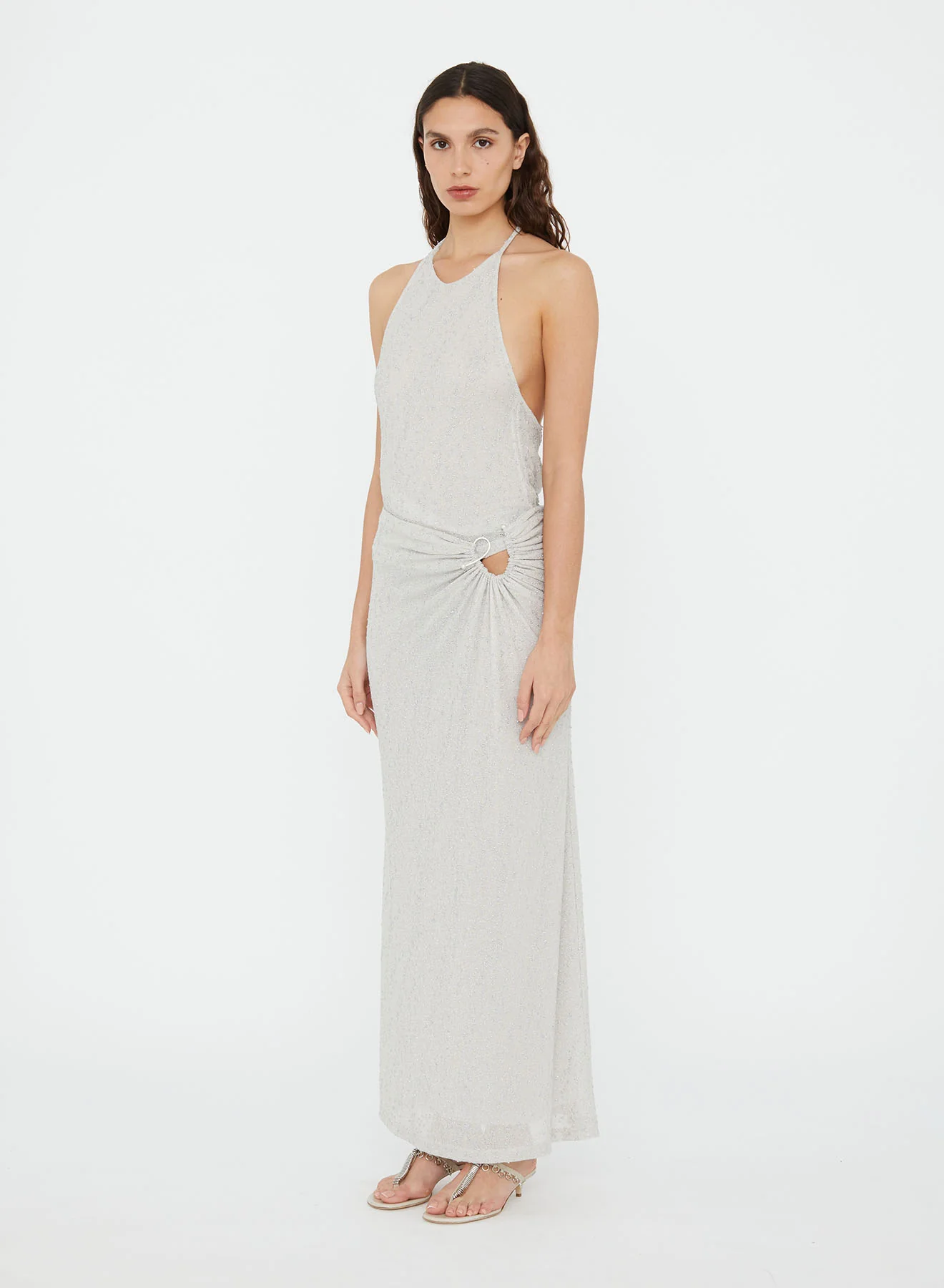 Imber Metallic Looped Skirt - Image 2