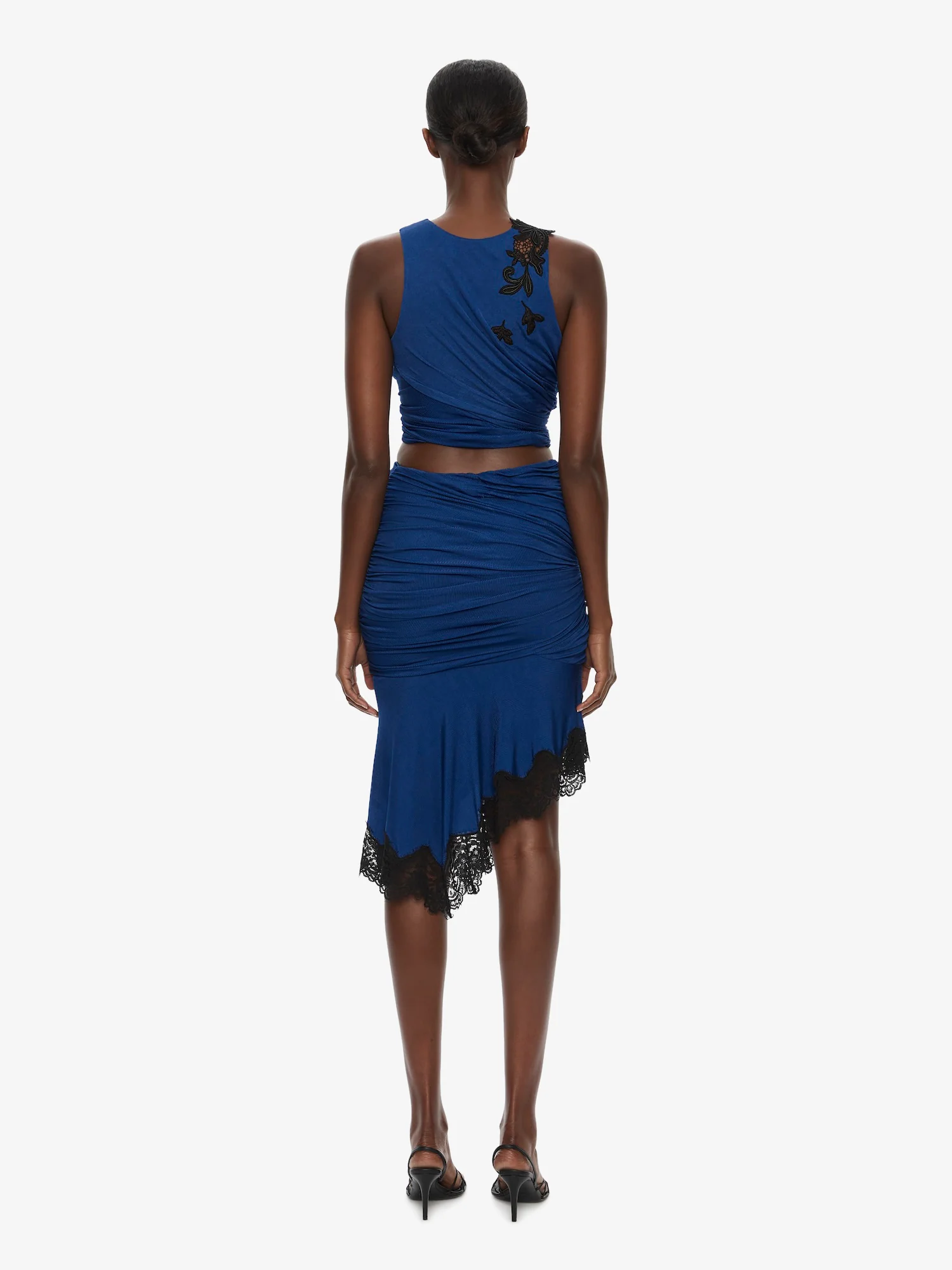 Incline Gathered Skirt - Image 4
