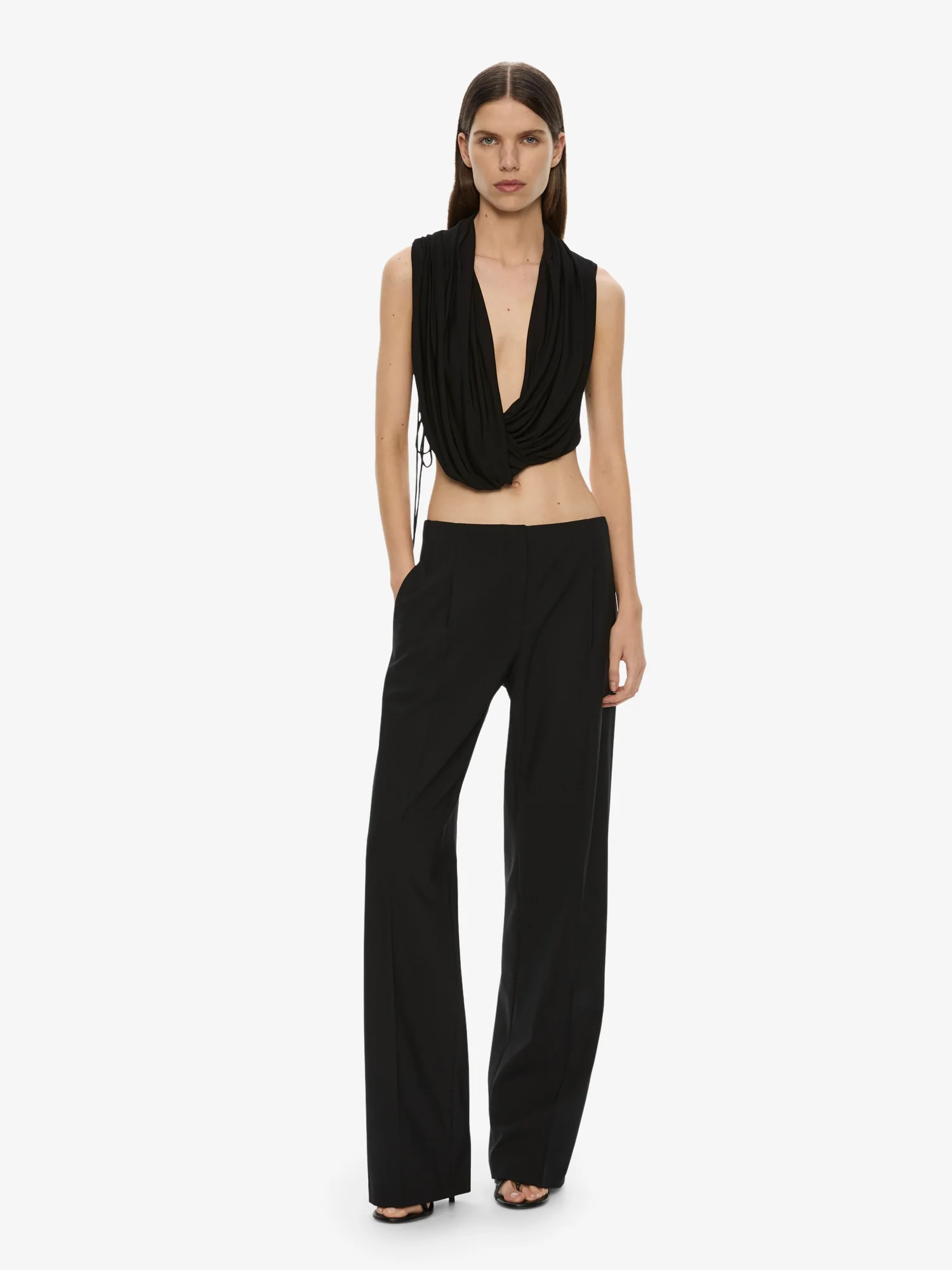 Interlock Jersey Drape Top - Image 3