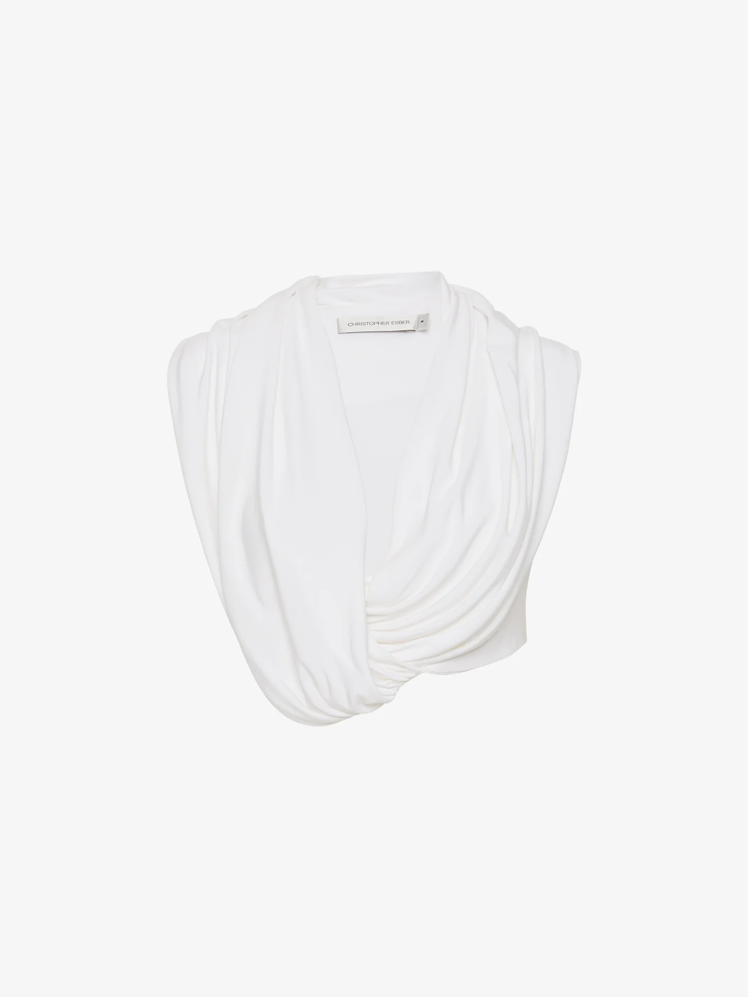 Interlock Jersey Drape Top - Image 6