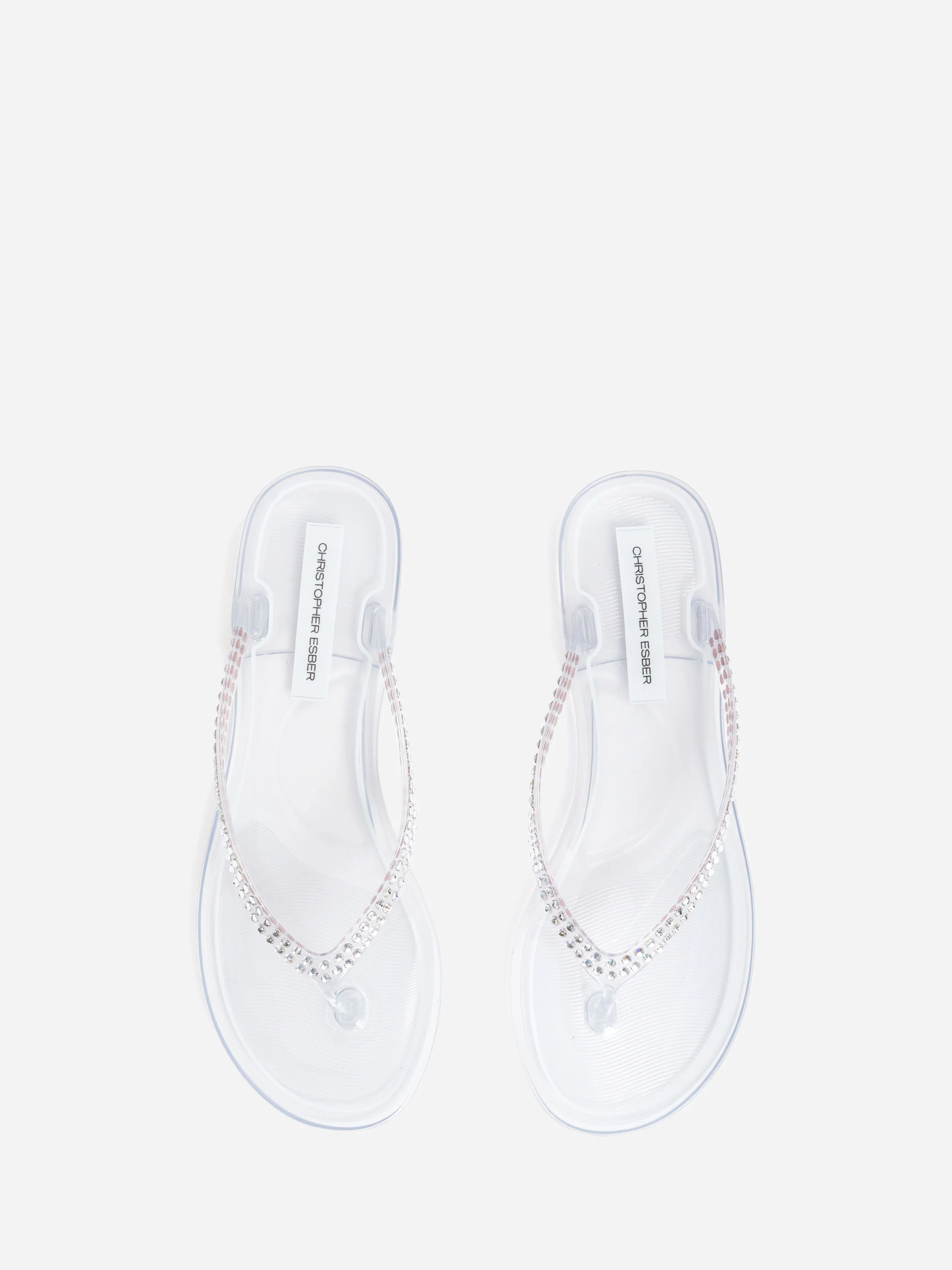 Jo Crystal Flip Flop - Image 4