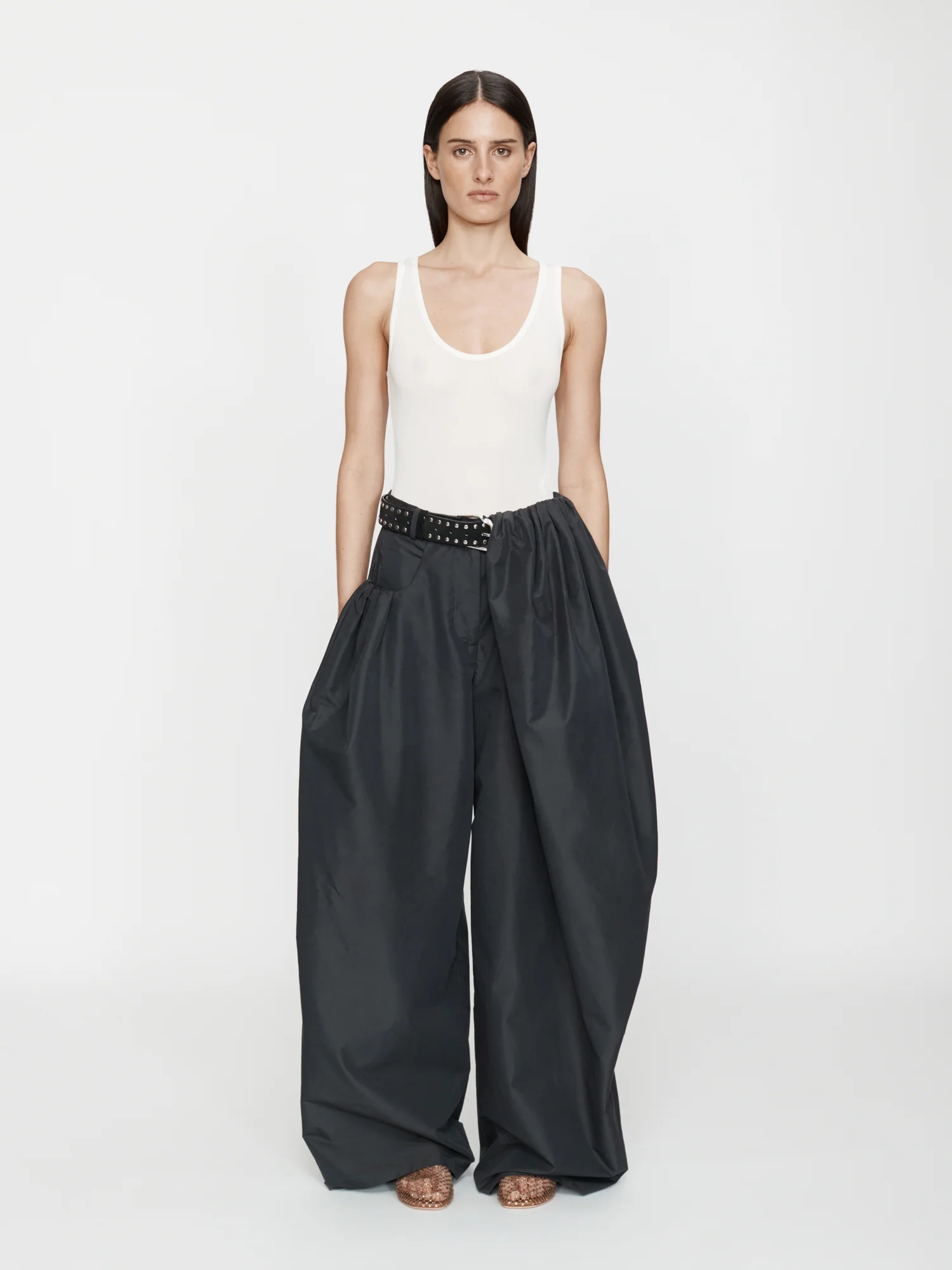 Cocoon Taffeta Trouser