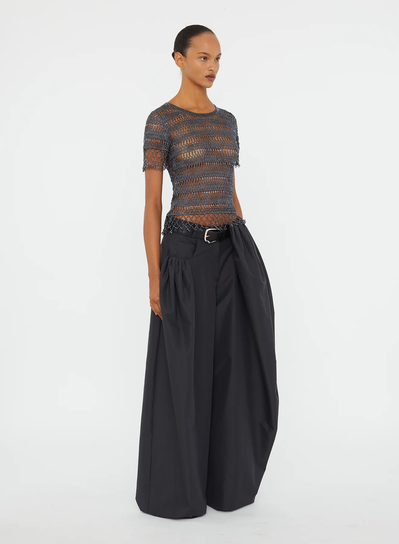 Cocoon Taffeta Trouser - Image 7