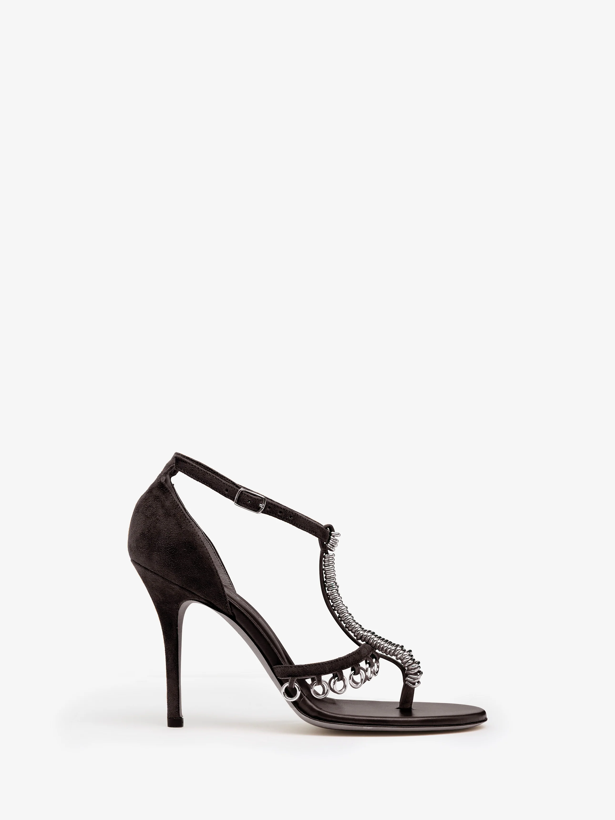 Ludo Pierced Suede Heel