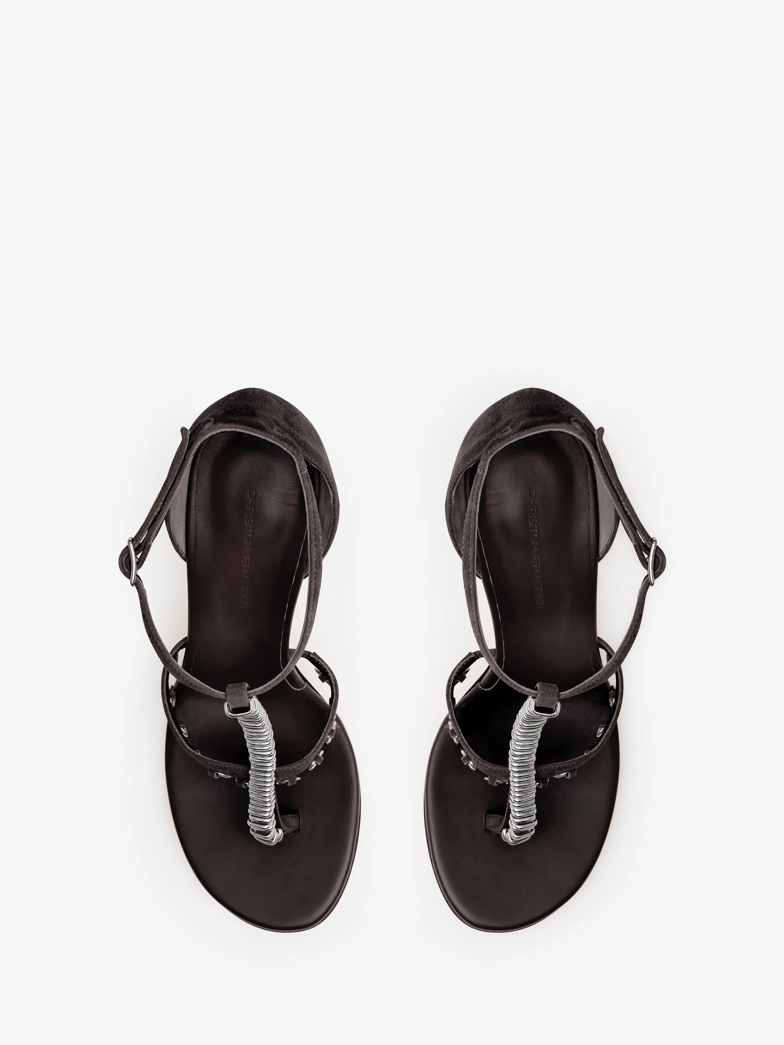 Ludo Pierced Suede Heel - Image 5
