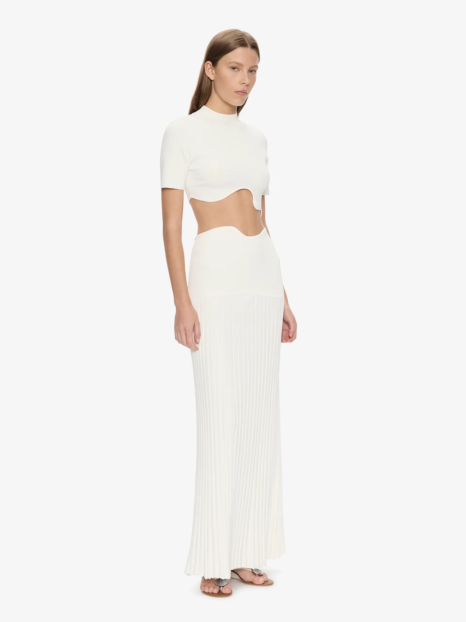 Maparadita Pleated Skirt - Image 2