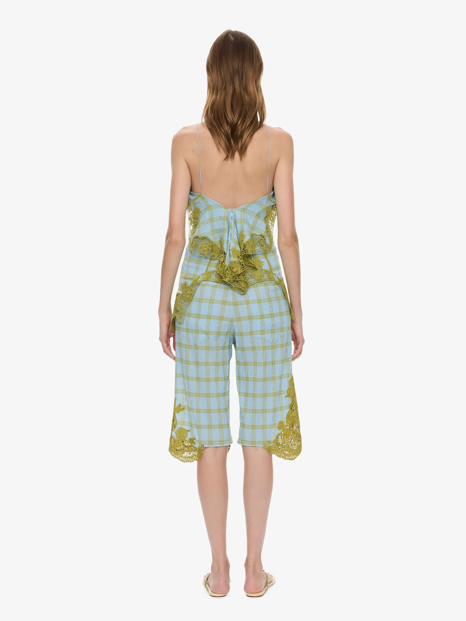 Maya Embroidered Handkerchief Shorts - Image 4
