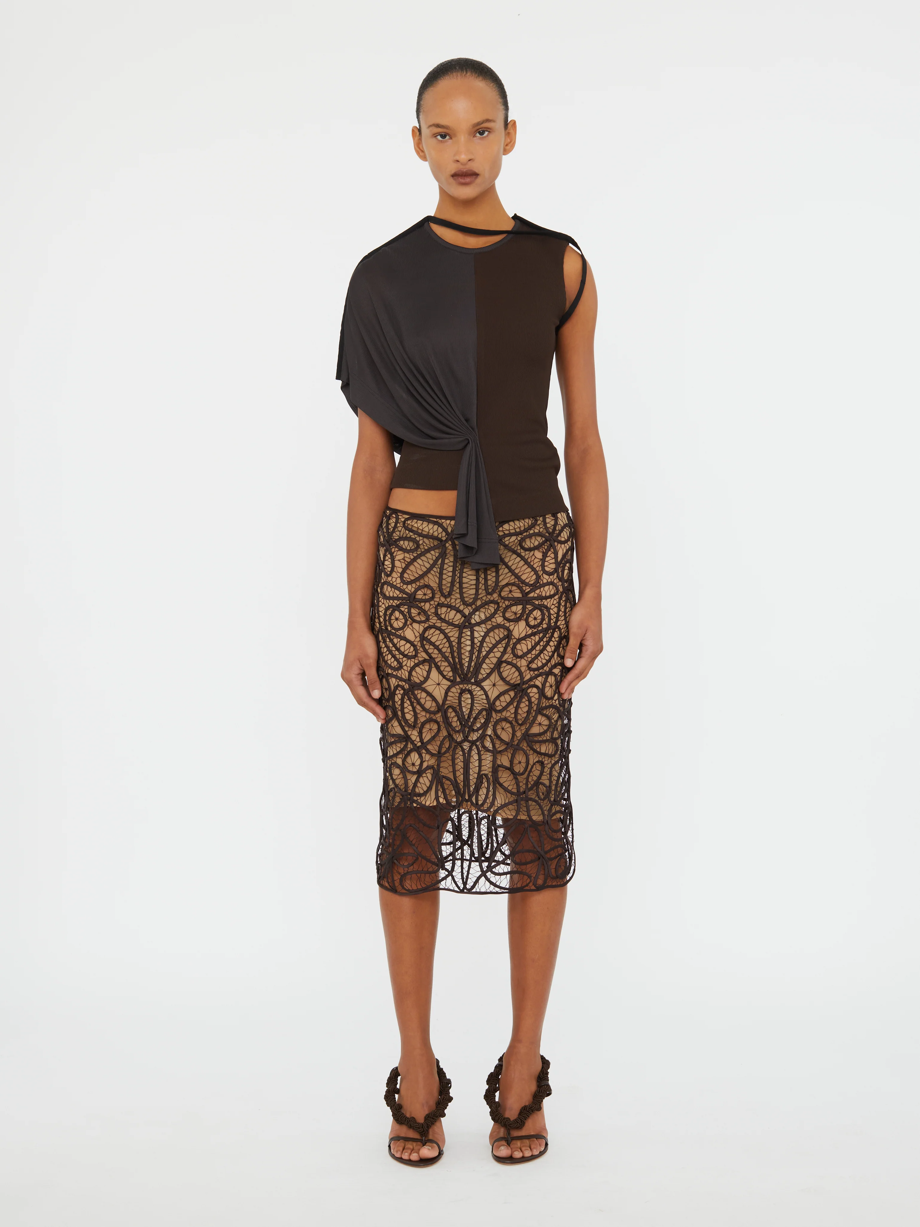 Meander Lace Skirt