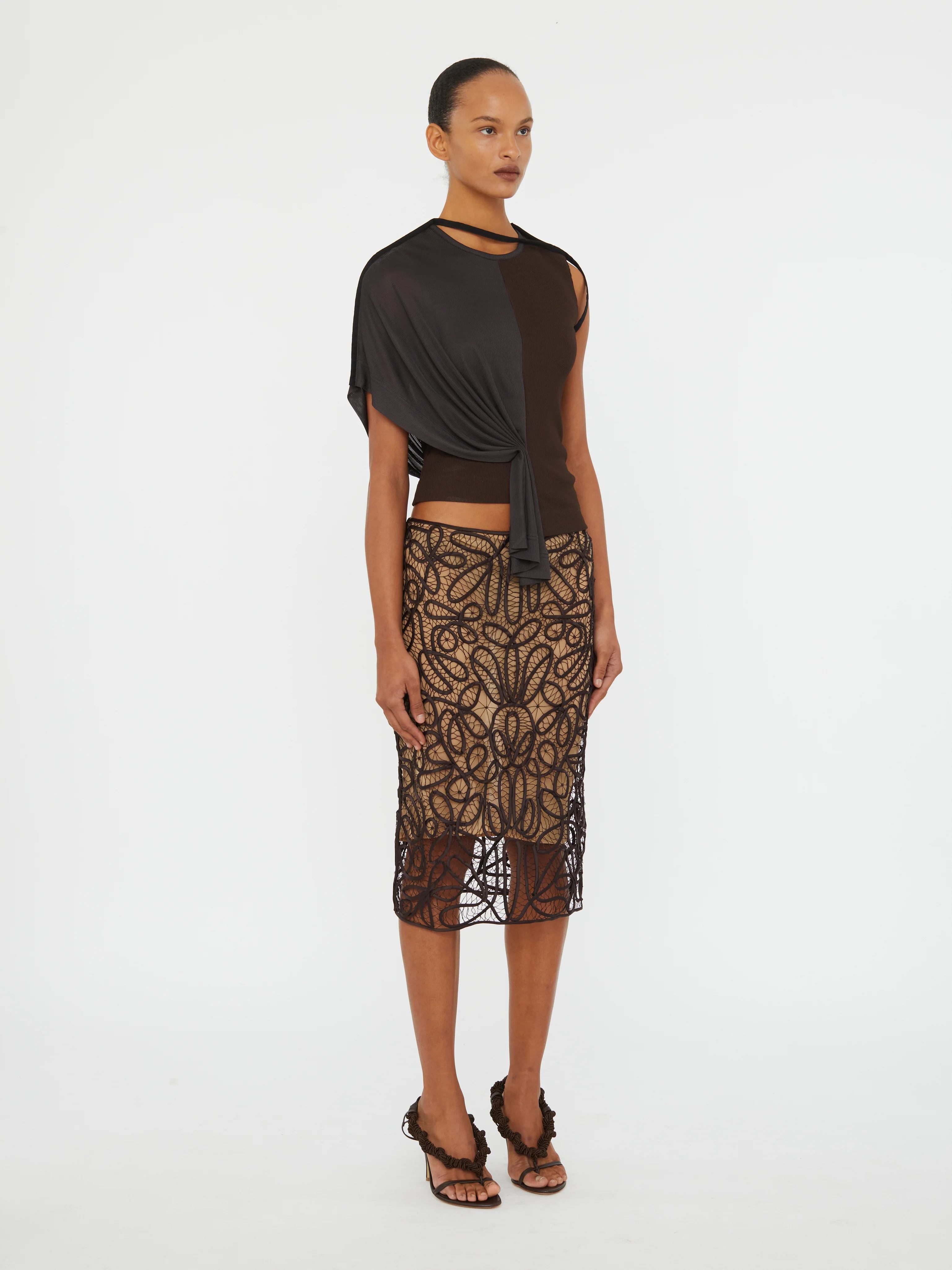 Meander Lace Skirt - Image 2