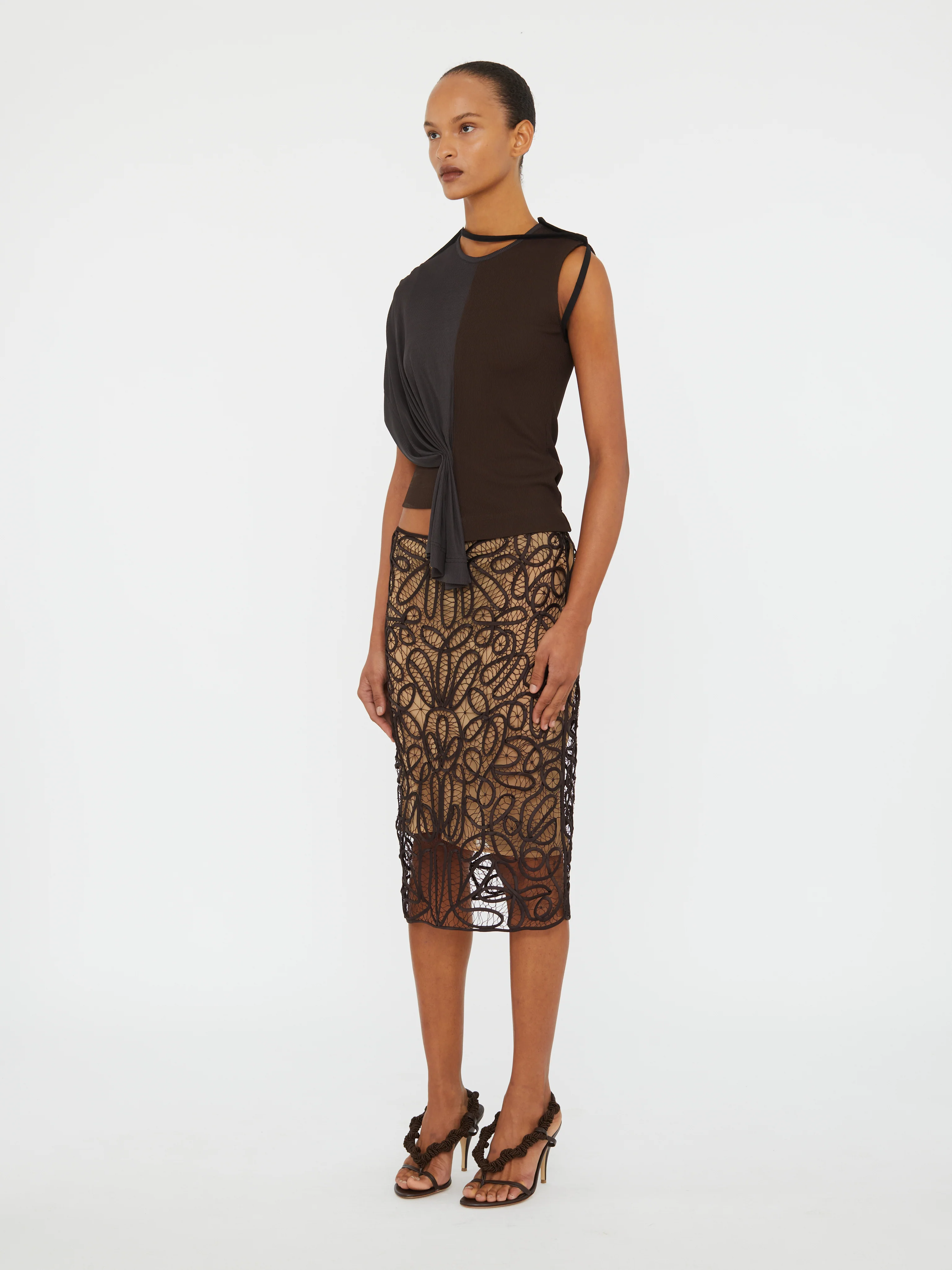 Meander Lace Skirt - Image 5