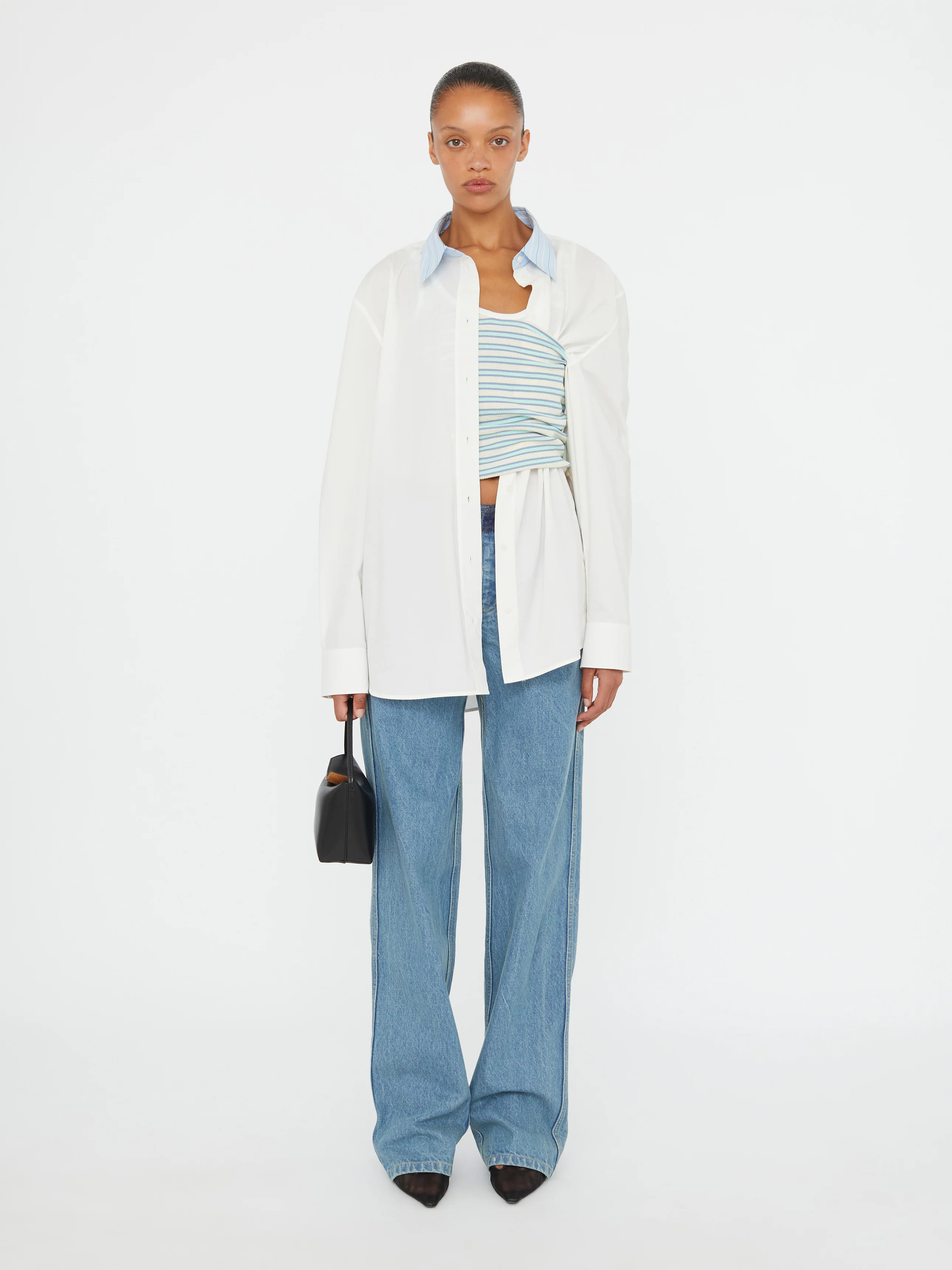 Milo Layered Vacant Tank Shirt - Image 3