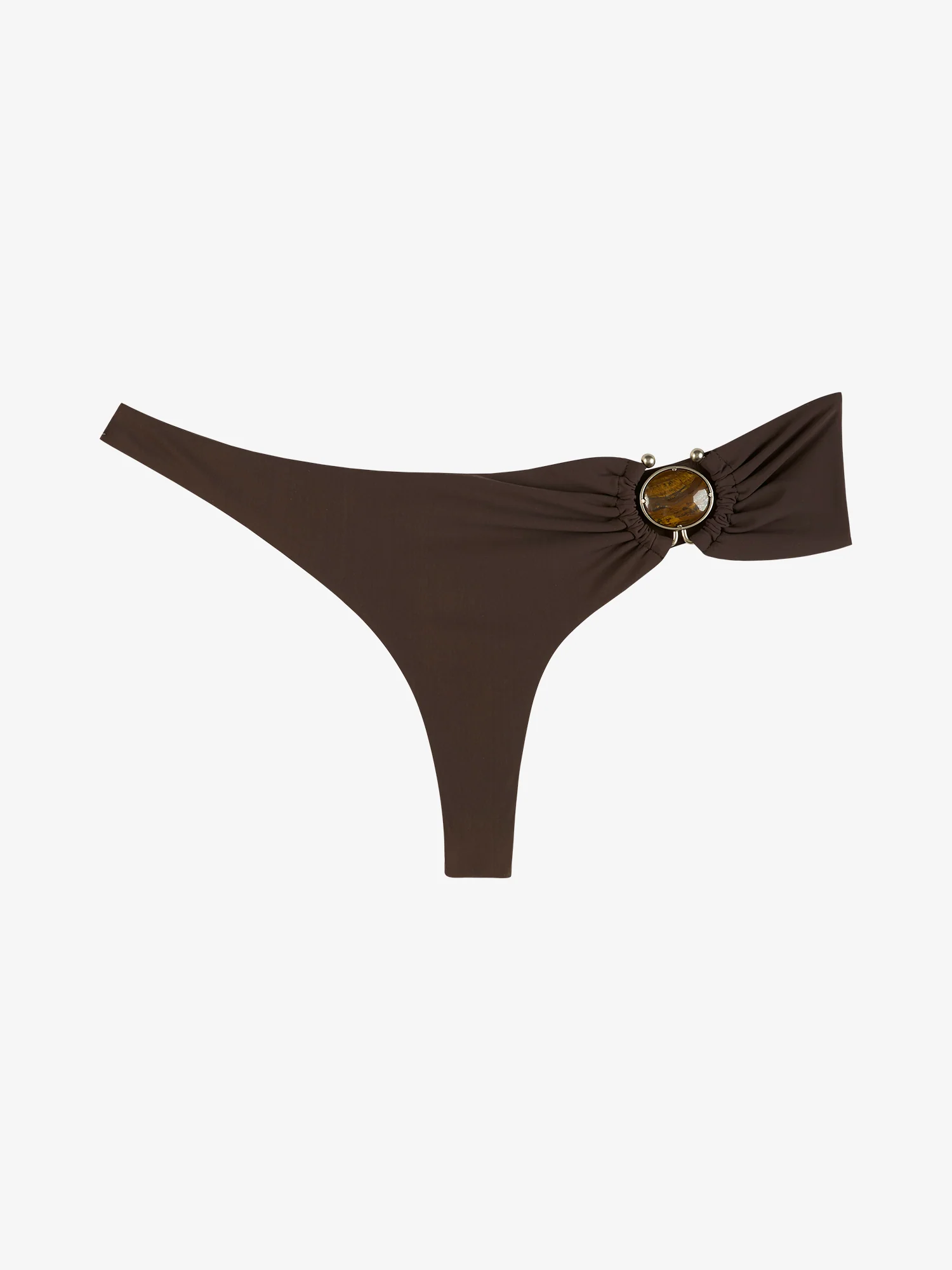 Mineral Stone Side Ruched High Brief - Image 5