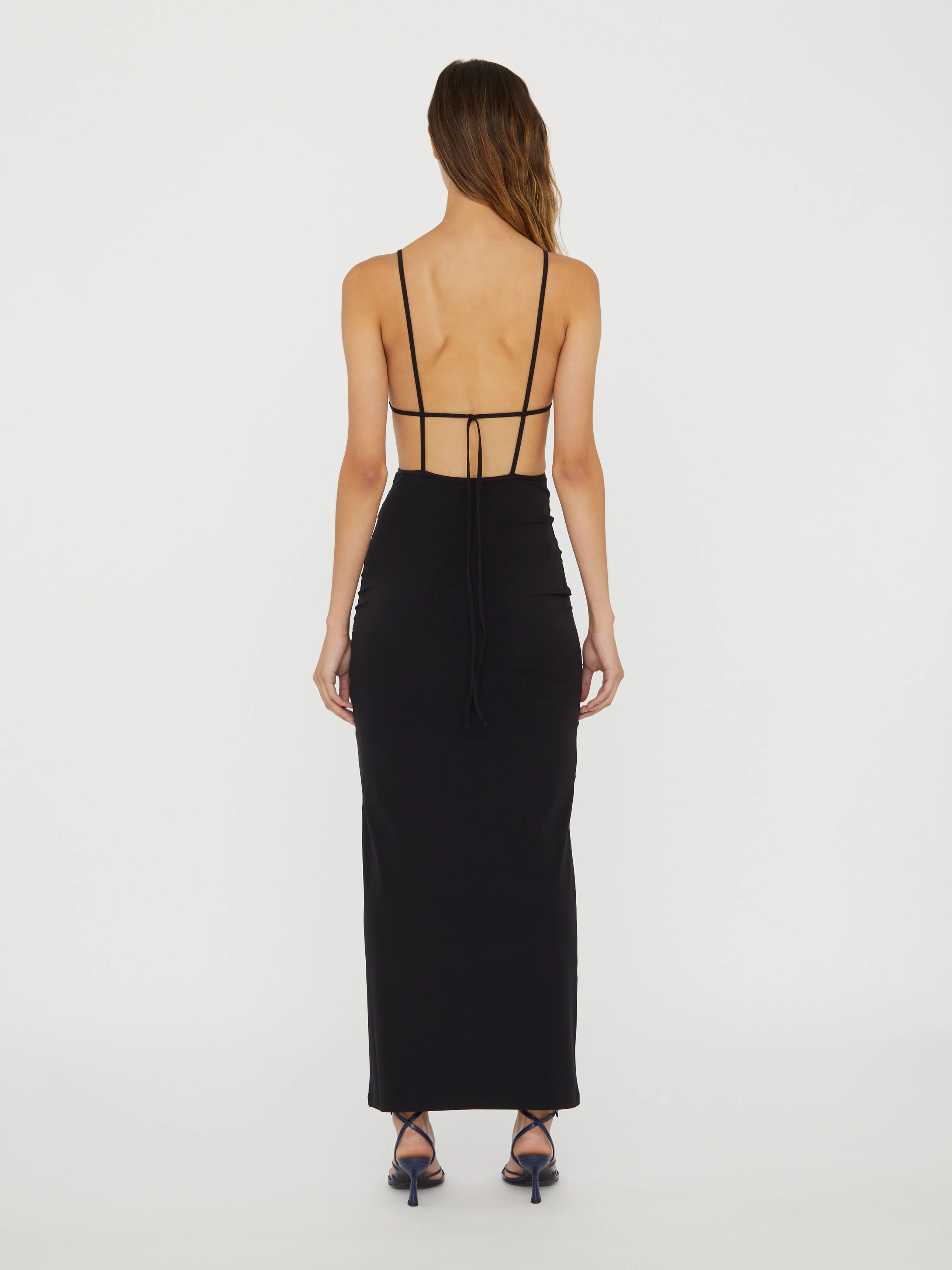 Moodstone Cutaway Lycra Dress - Image 4
