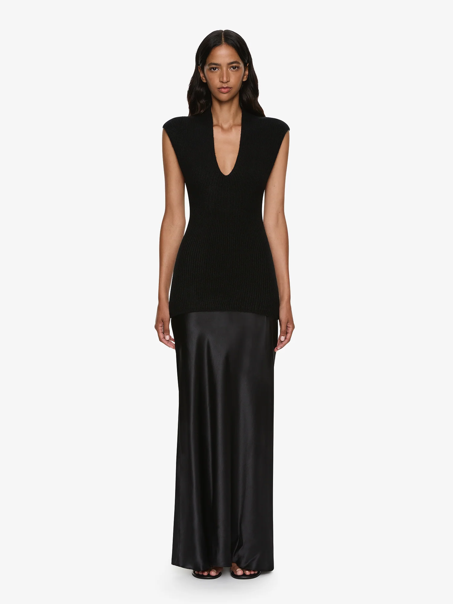 Moulded Scarf Monument Dress