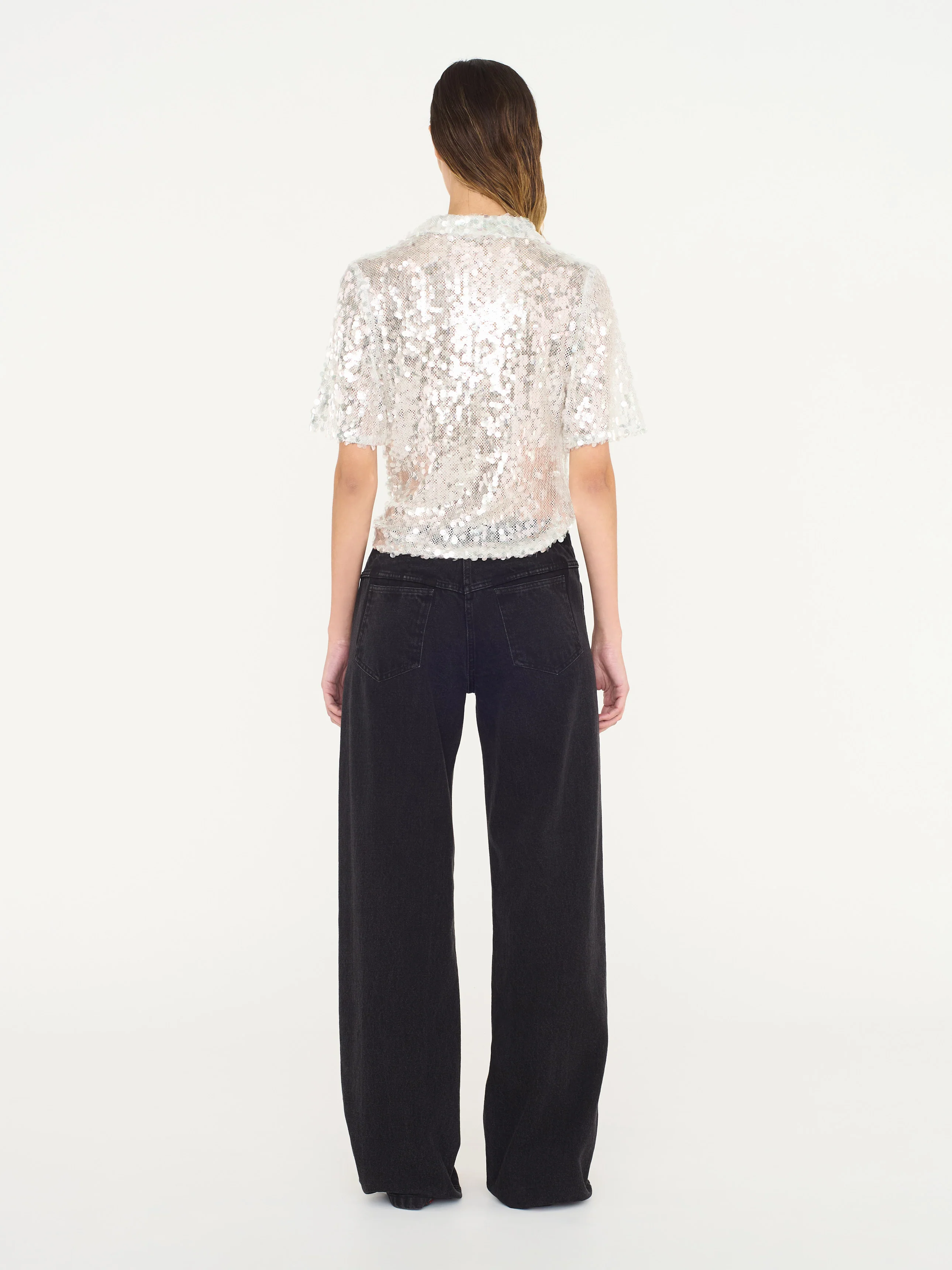 Opaline Sequin Polo - Image 4
