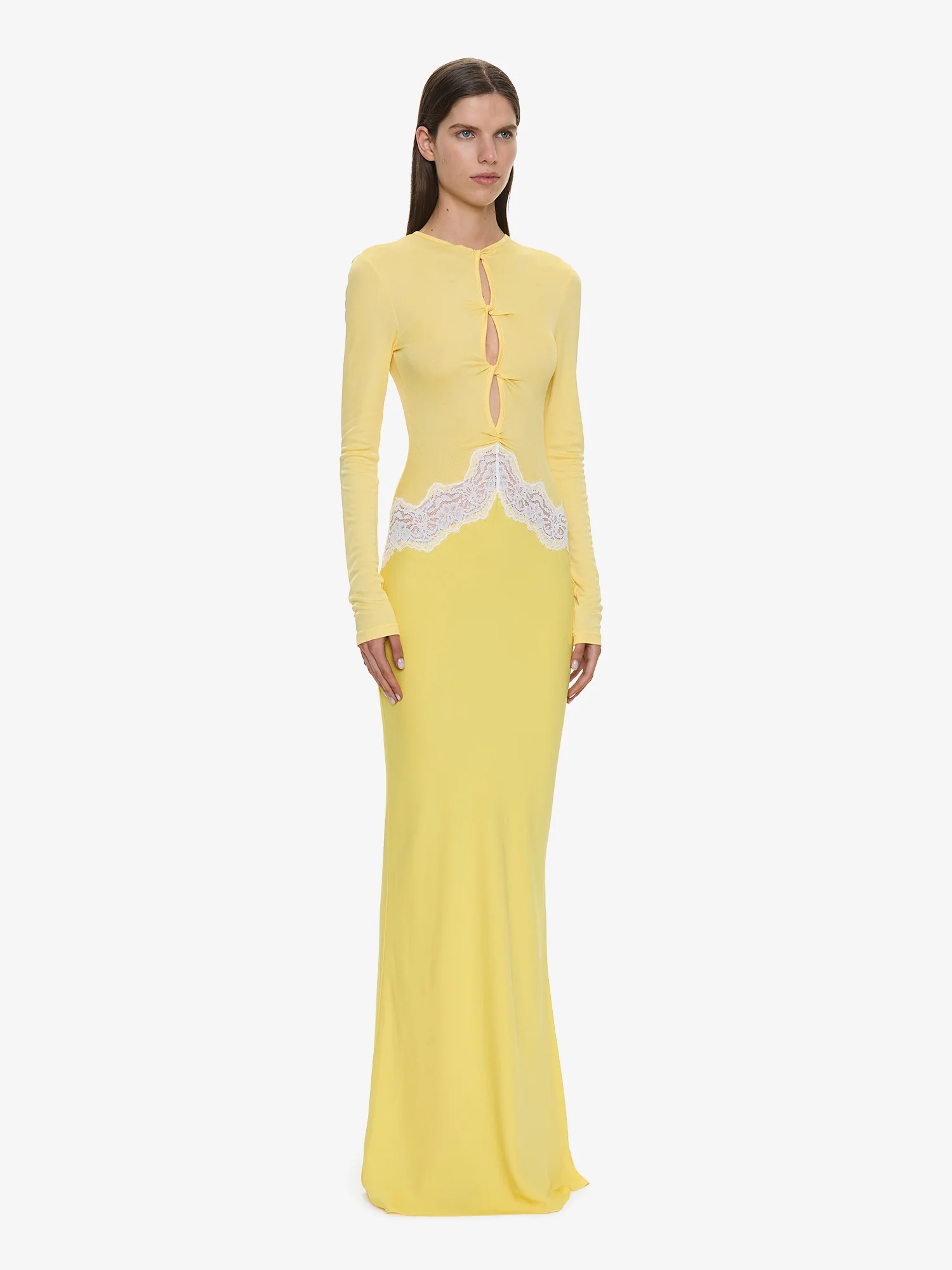 Open Twist Verner Lace Dress - Image 2