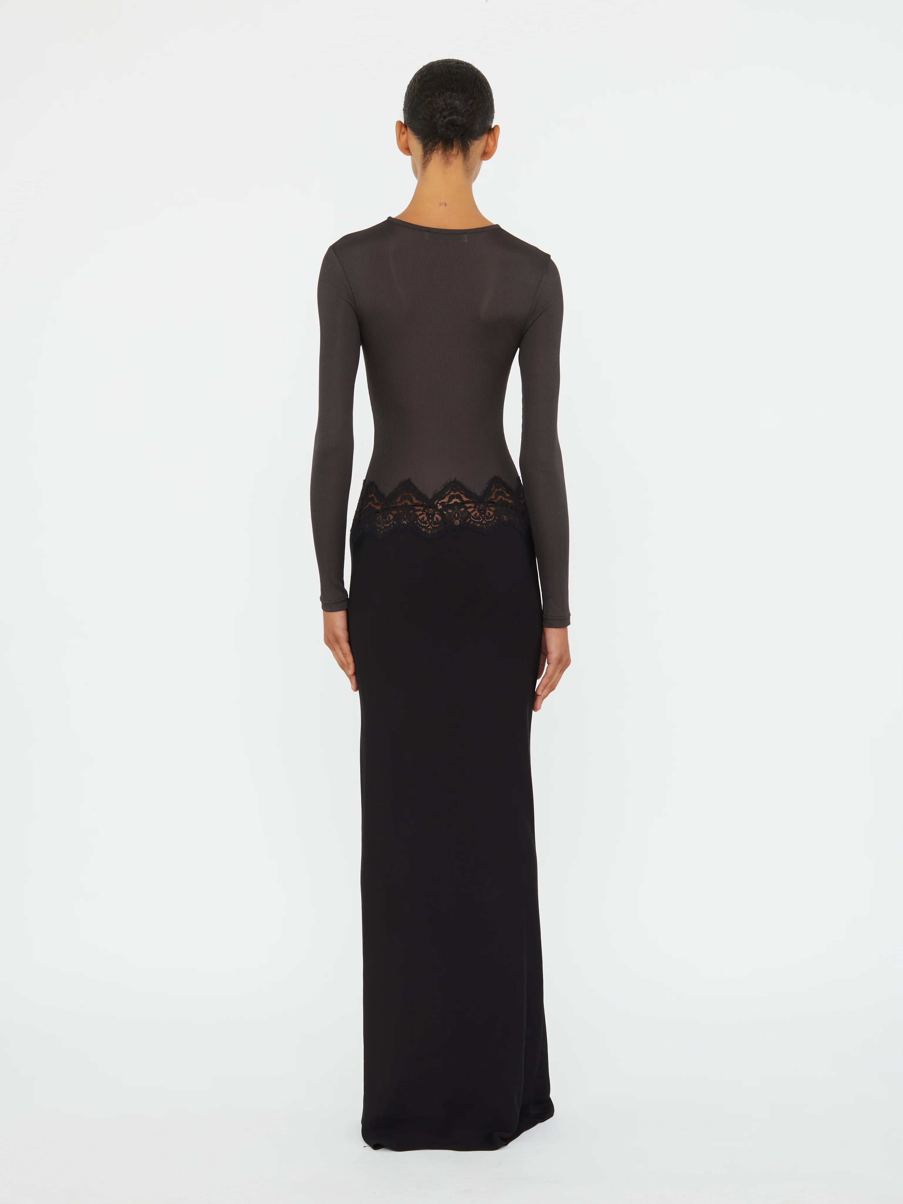 Open Twist Verner Lace Long Sleeve Dress - Image 6