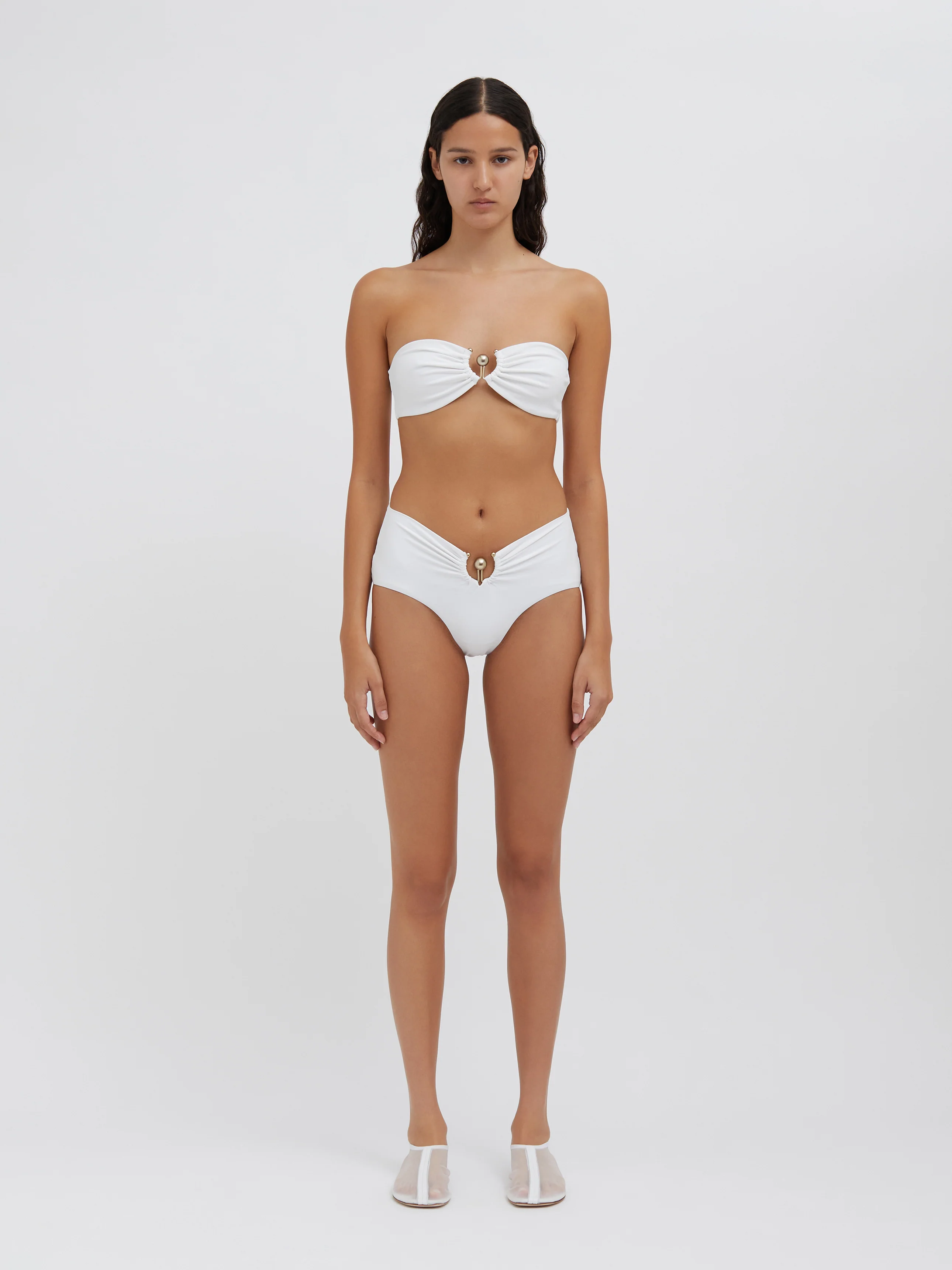 Orbit Ruched High Brief